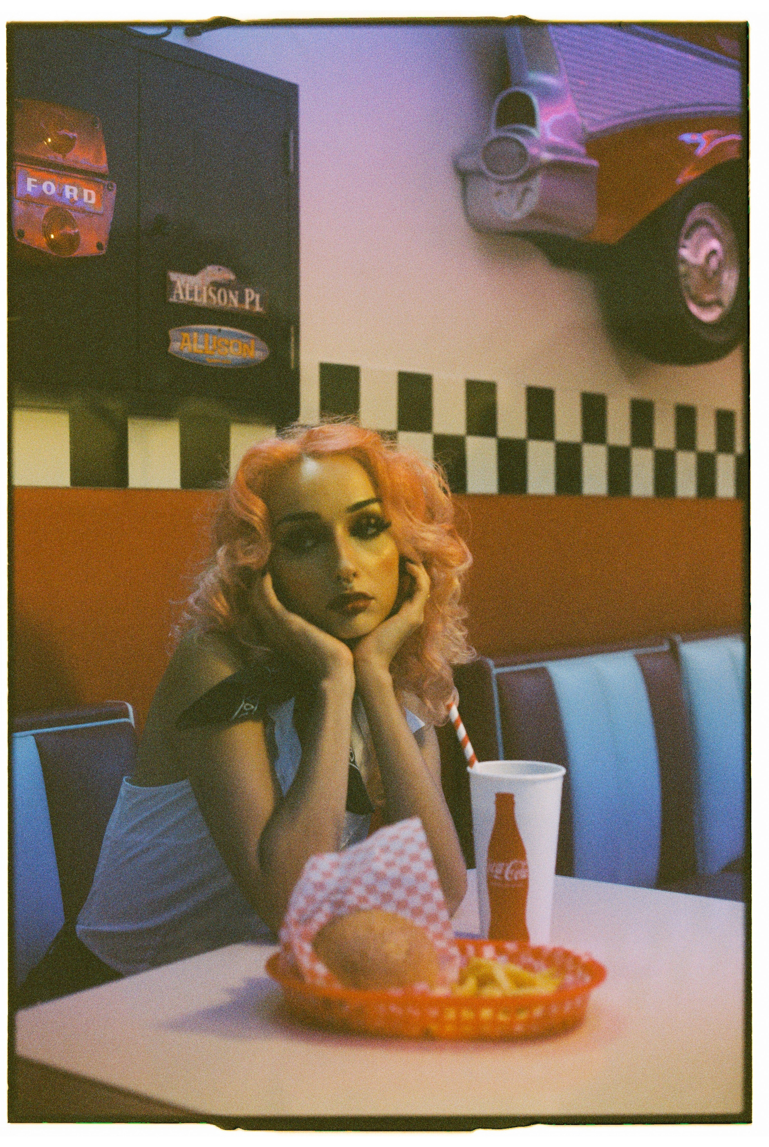 Adriana / CINESTILL 800T. Portrait photographer in Madeira — Marina Shtukina