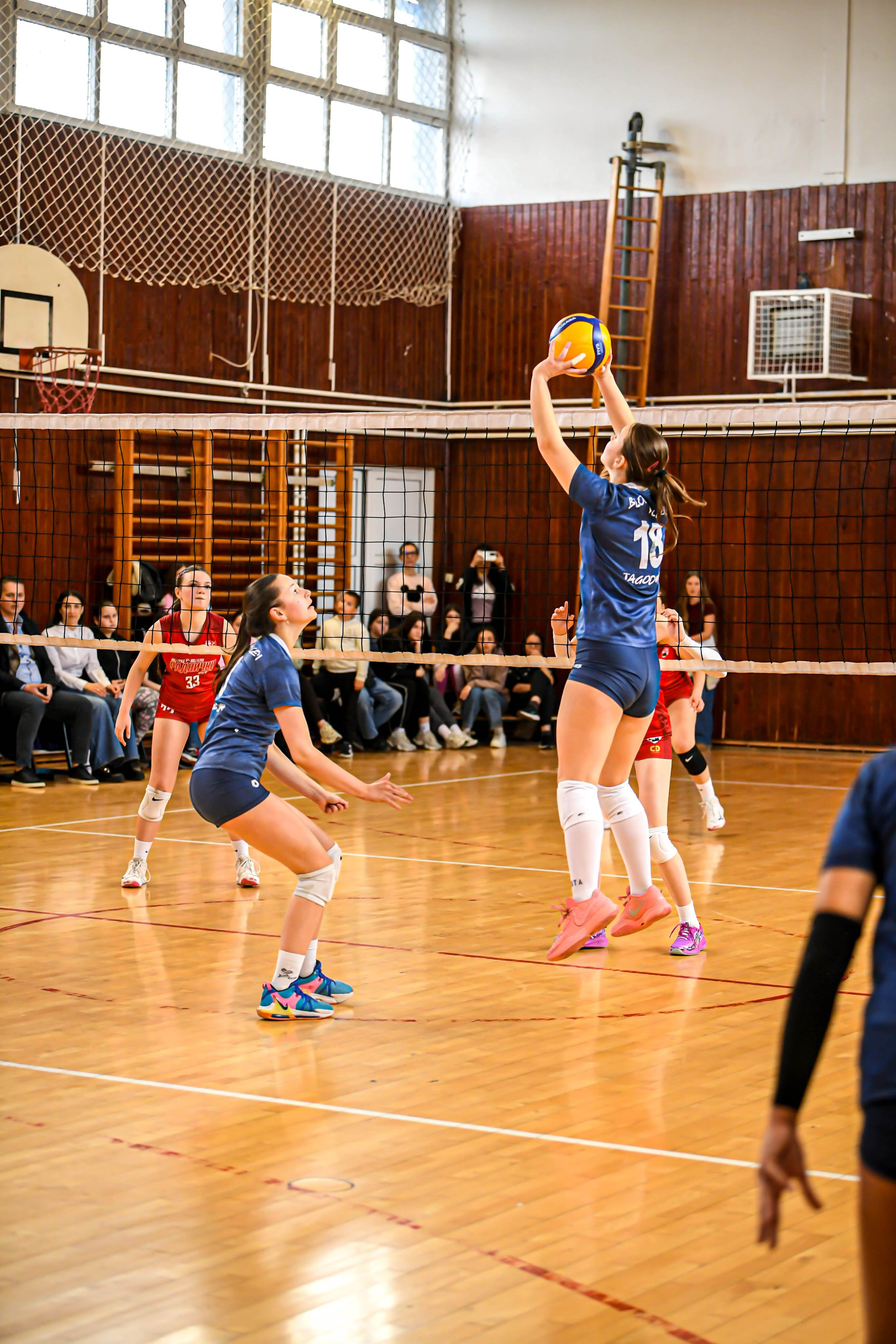 Odbojka 22.03.  Radnicki KG — BlockVolley JAG. Foto Simic Jagodina