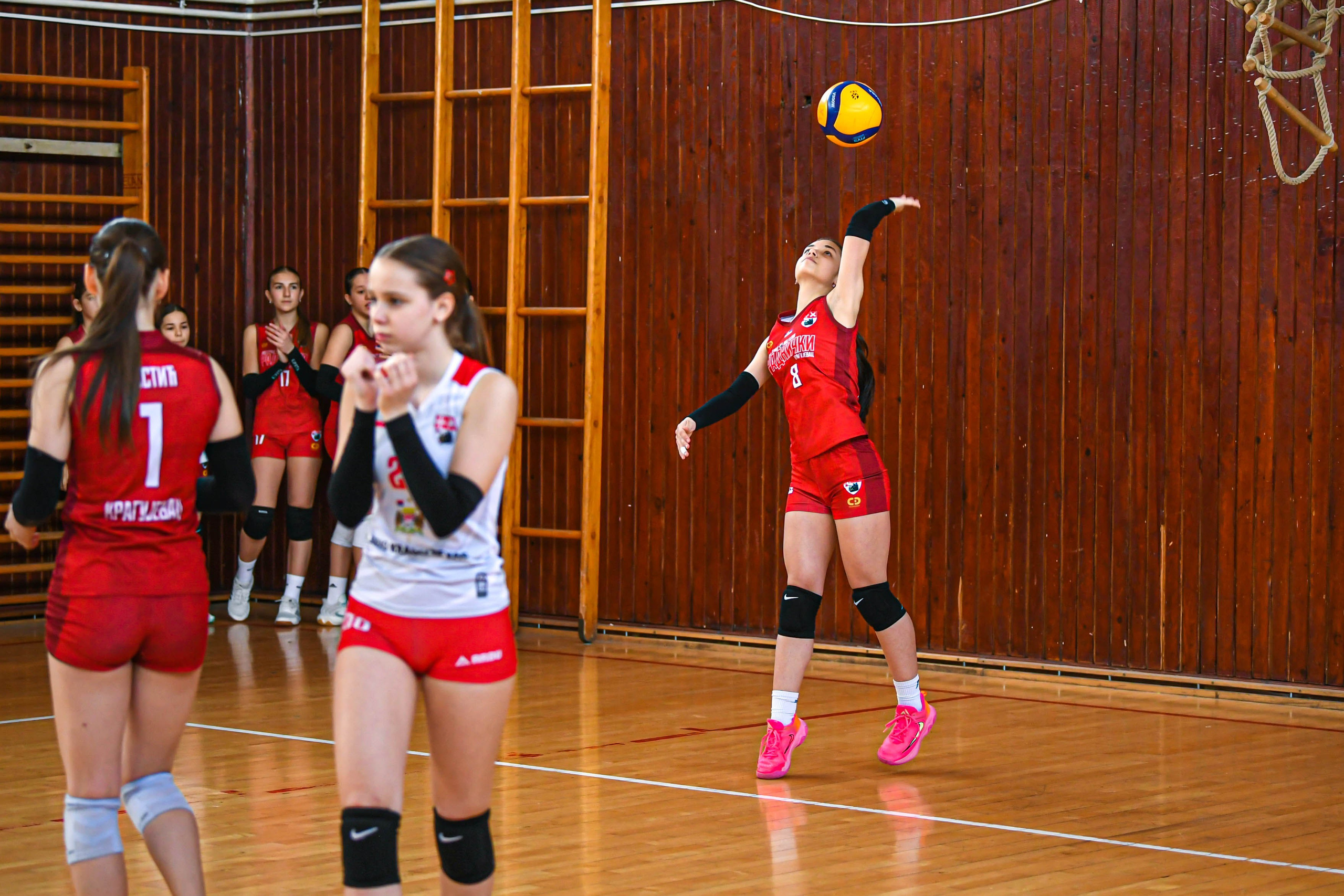 Odbojka 22.03.  Radnicki KG — BlockVolley JAG. Foto Simic Jagodina