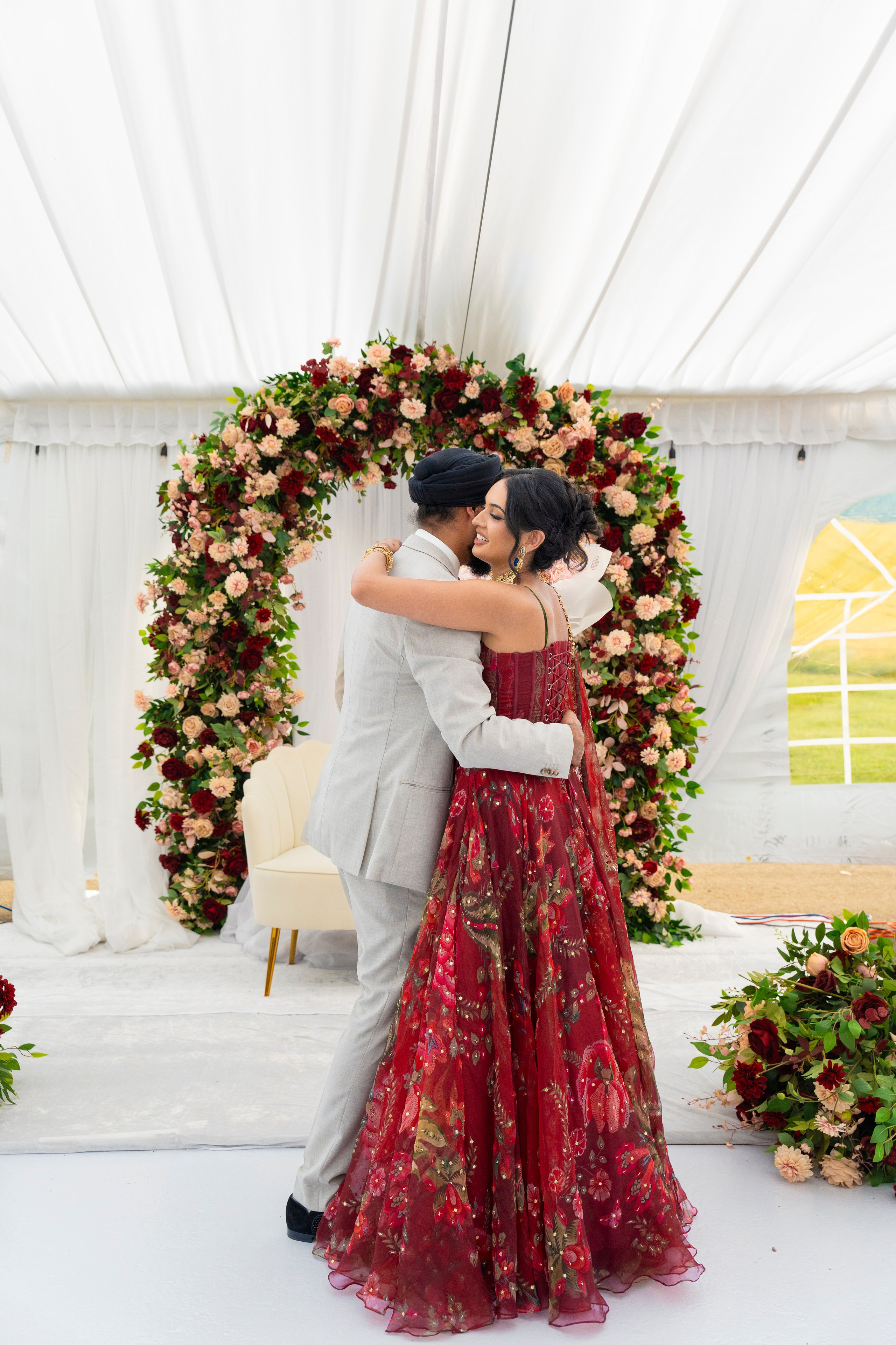 Nooreen & Jugraj. Studio Kunal Photography