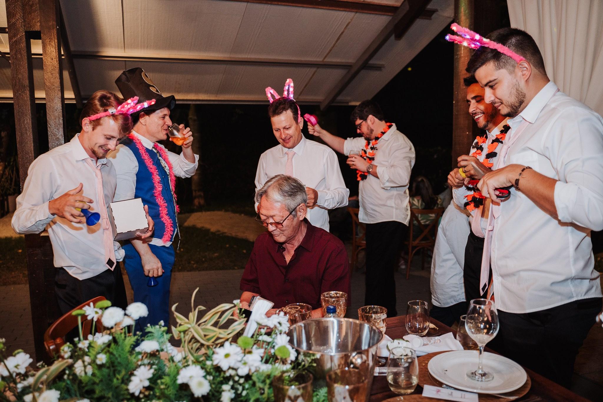 Casamento Lana e Rodrigo. Início