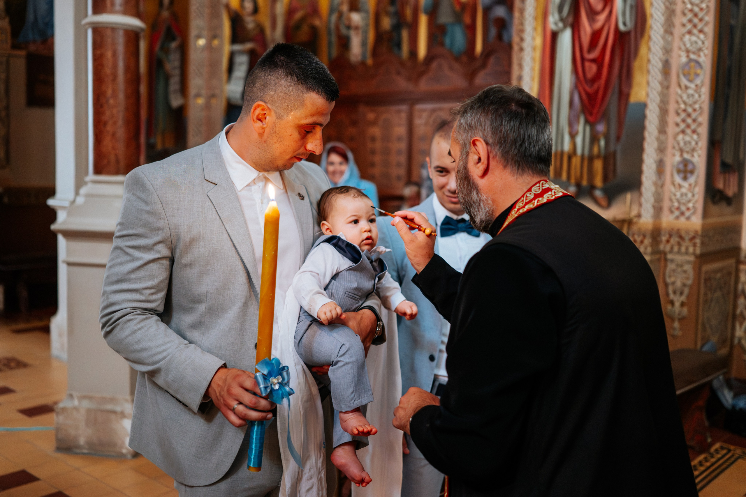 Vukašin - krštenje. Dečiji i porodični fotograf