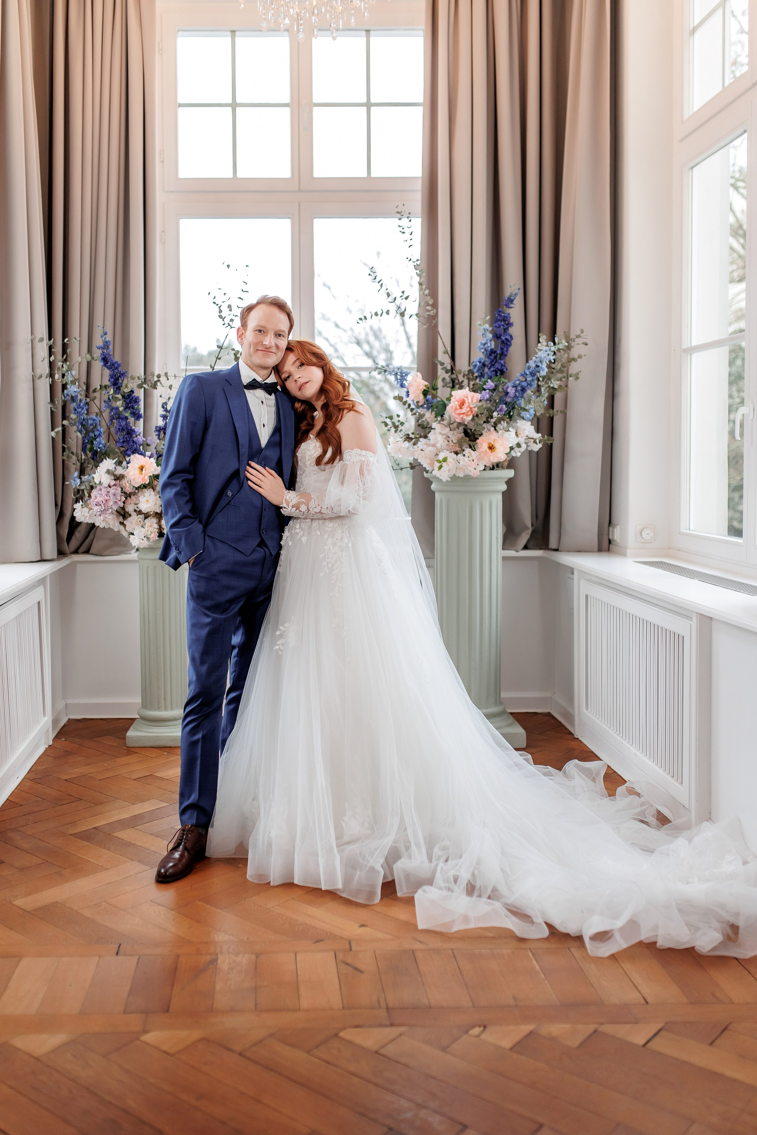 Märchenhafte Hochzeit in der Villa Schützenhof. Hochzeitsfotografie in Berlin Nataliia Schütze