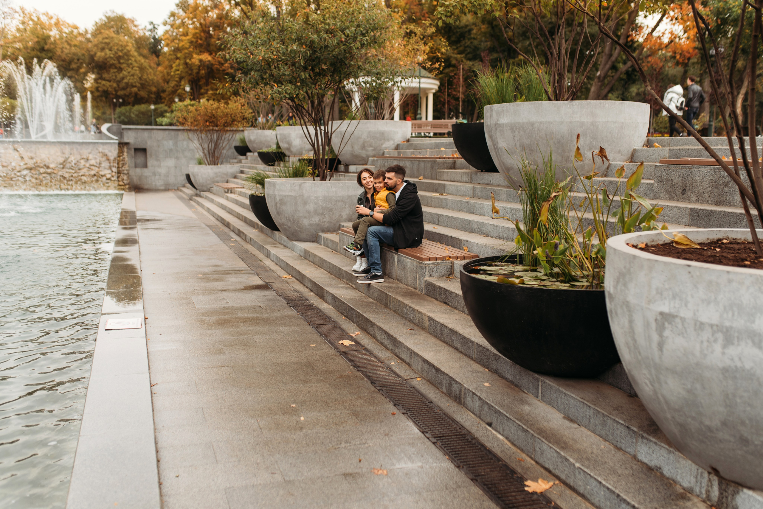 Herbst im Central Park. Familien- und Hochzeitsfotografin. Ich arbeite in Koblenz und Rheinlan