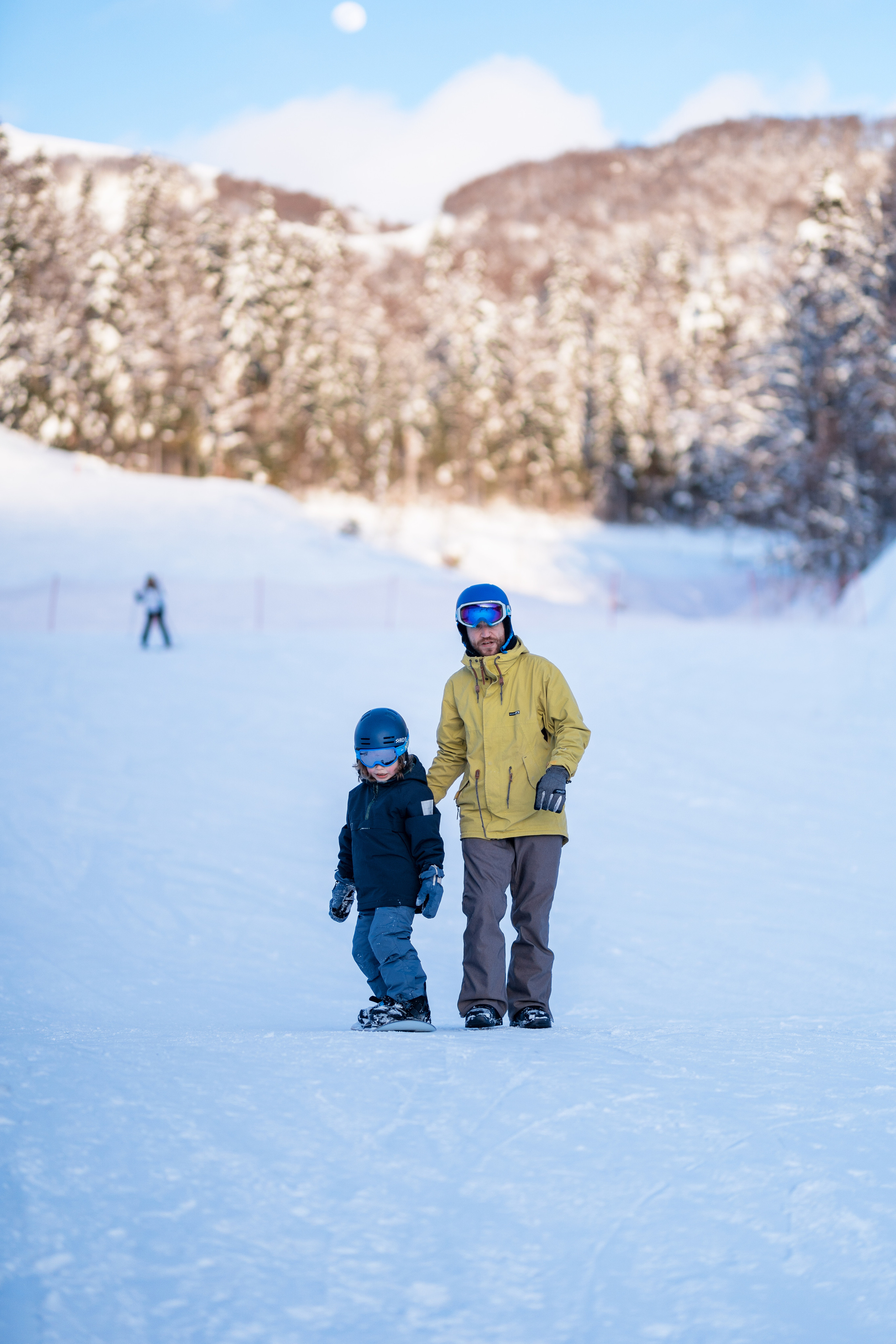 Фотосессия семьи сноубордистов. Катя Халдеева Фотограф Саратов