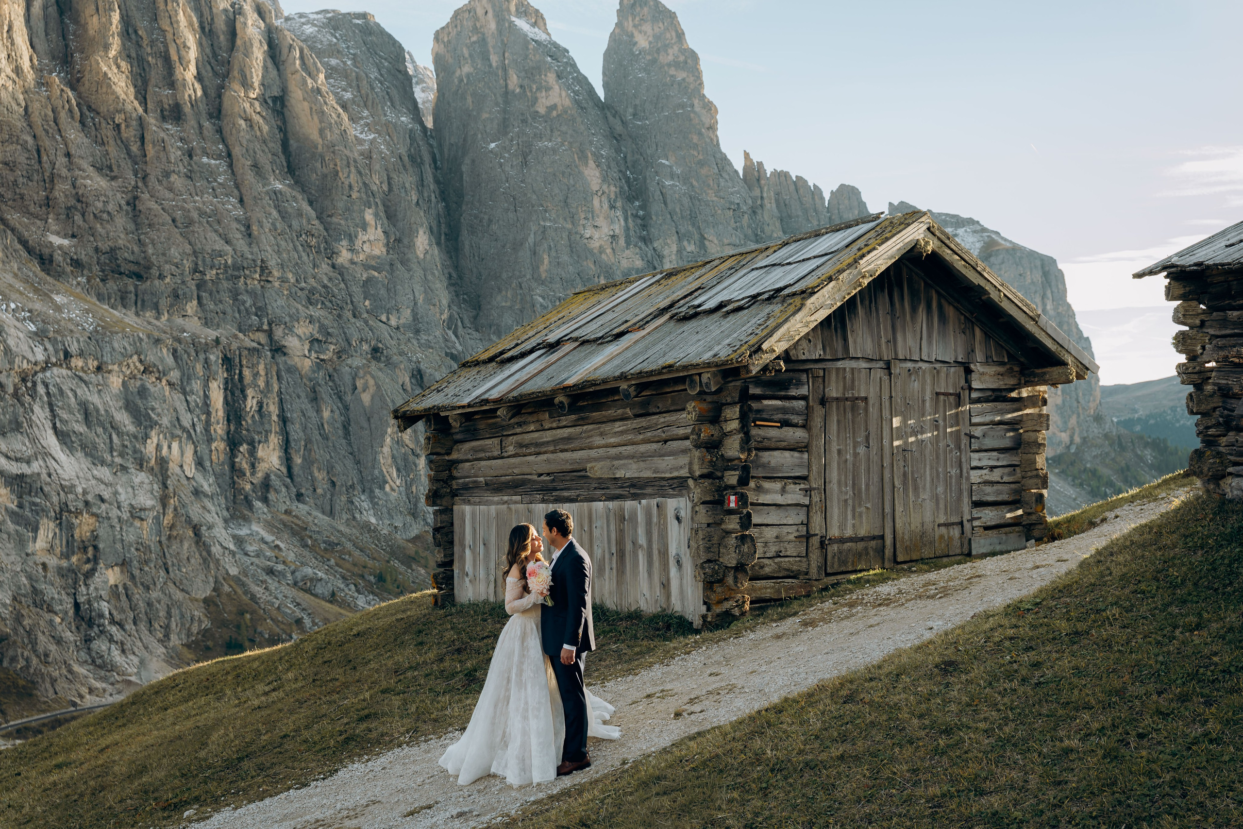 Wedding photographer in val Gardena