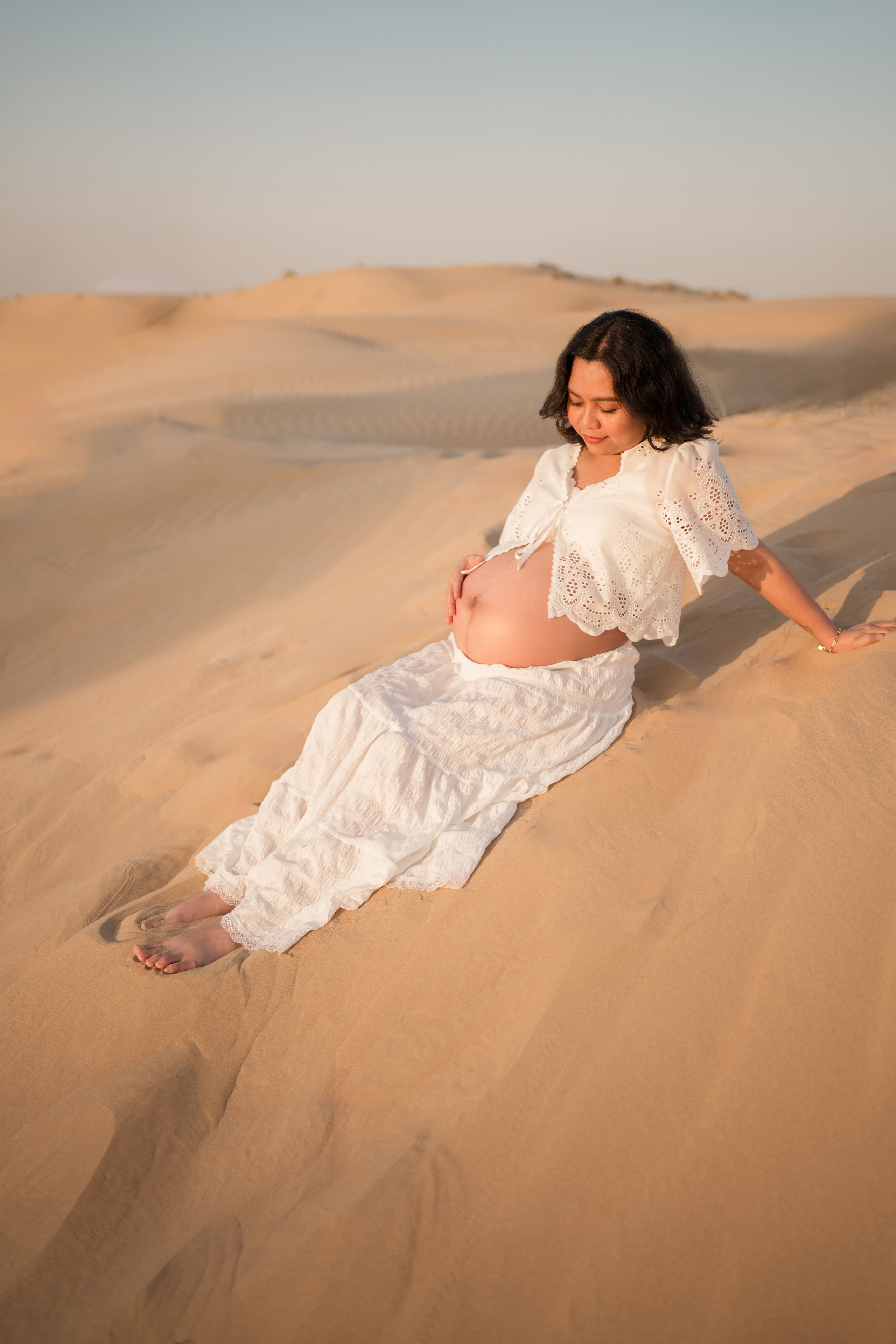Desert sunrise. Angela Iakovleva — Family Photographer in Dubai
