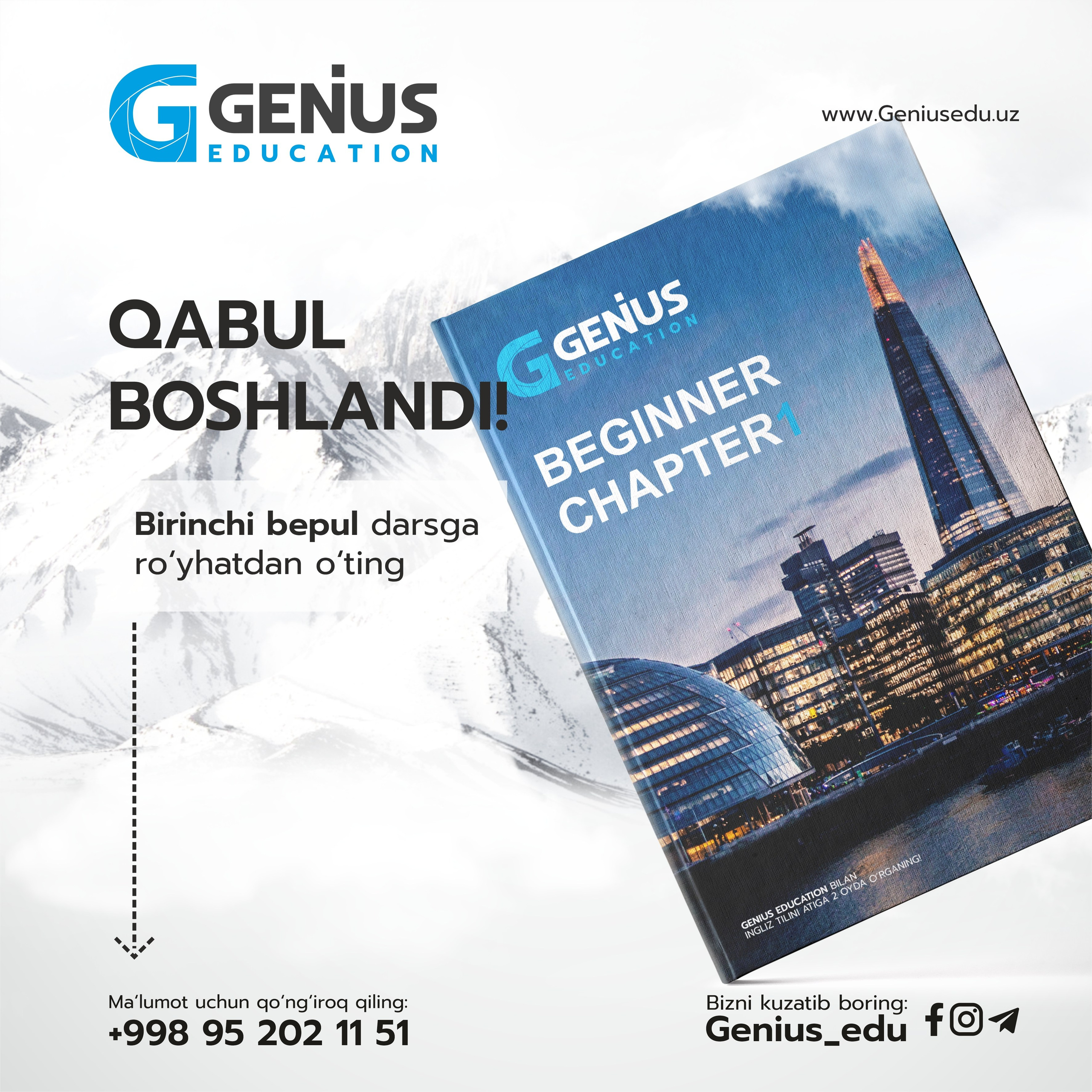 Genius Education. Dirov — Hayot Khodirov