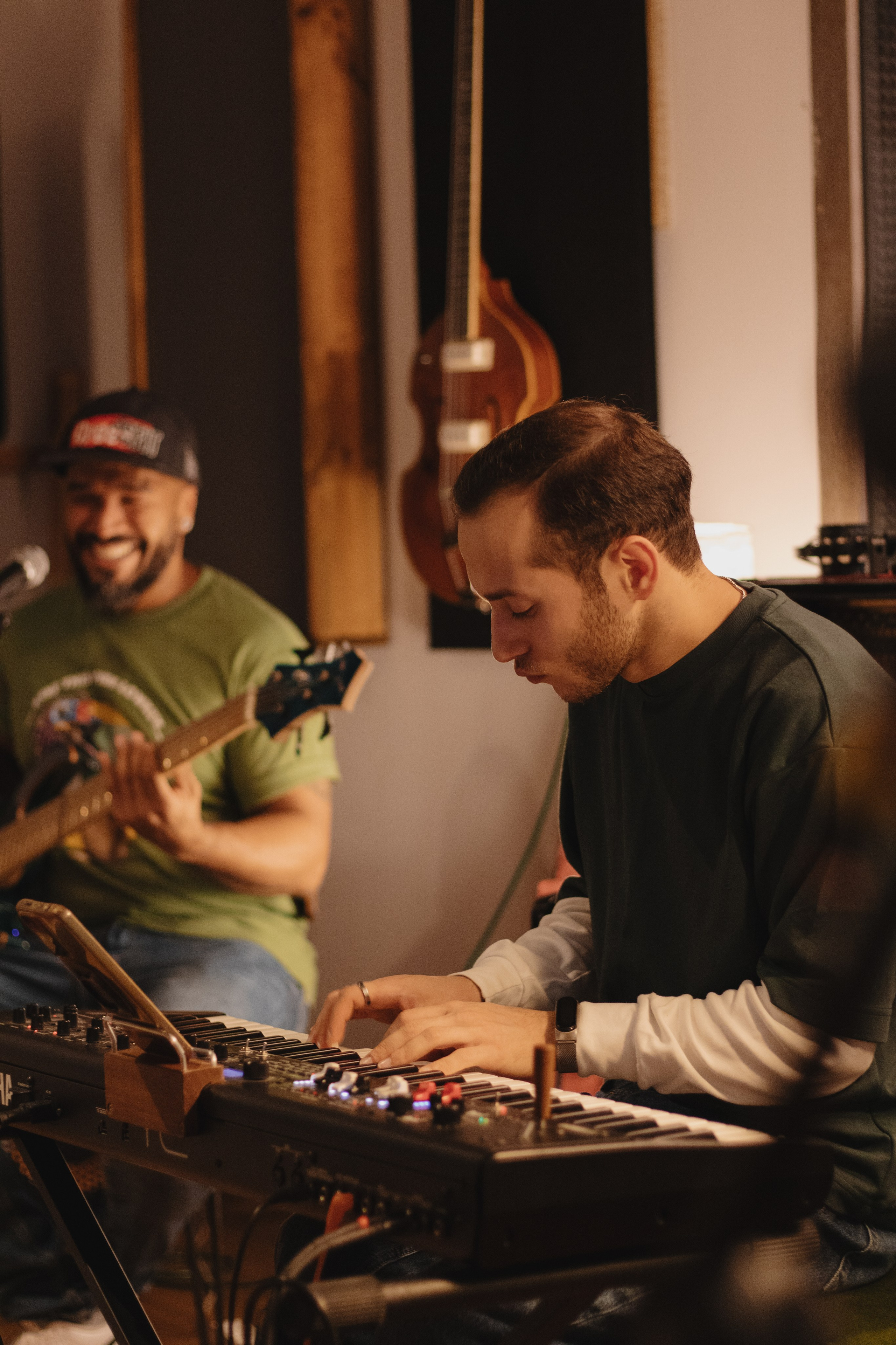 A-Team, studio rehearsals. Alexandra Uzianova — photo and video content in Barcelona