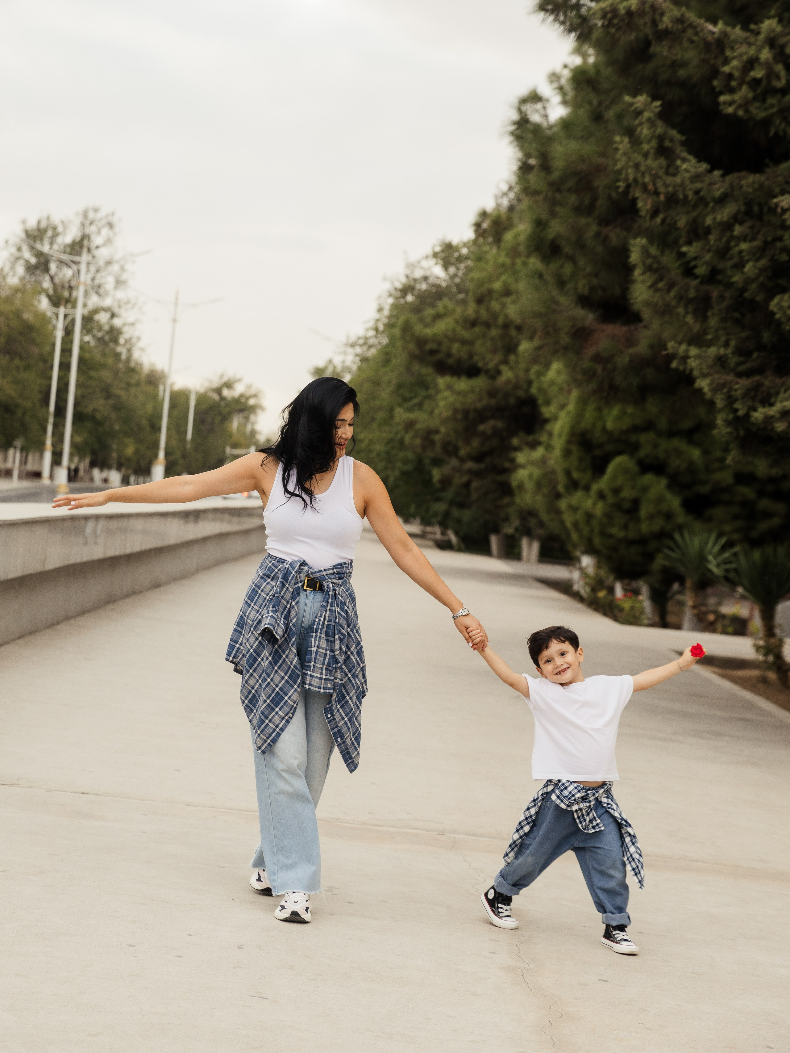 Mom and Her Little Boy. Family and wedding photographer in Bangkok, Thailand
