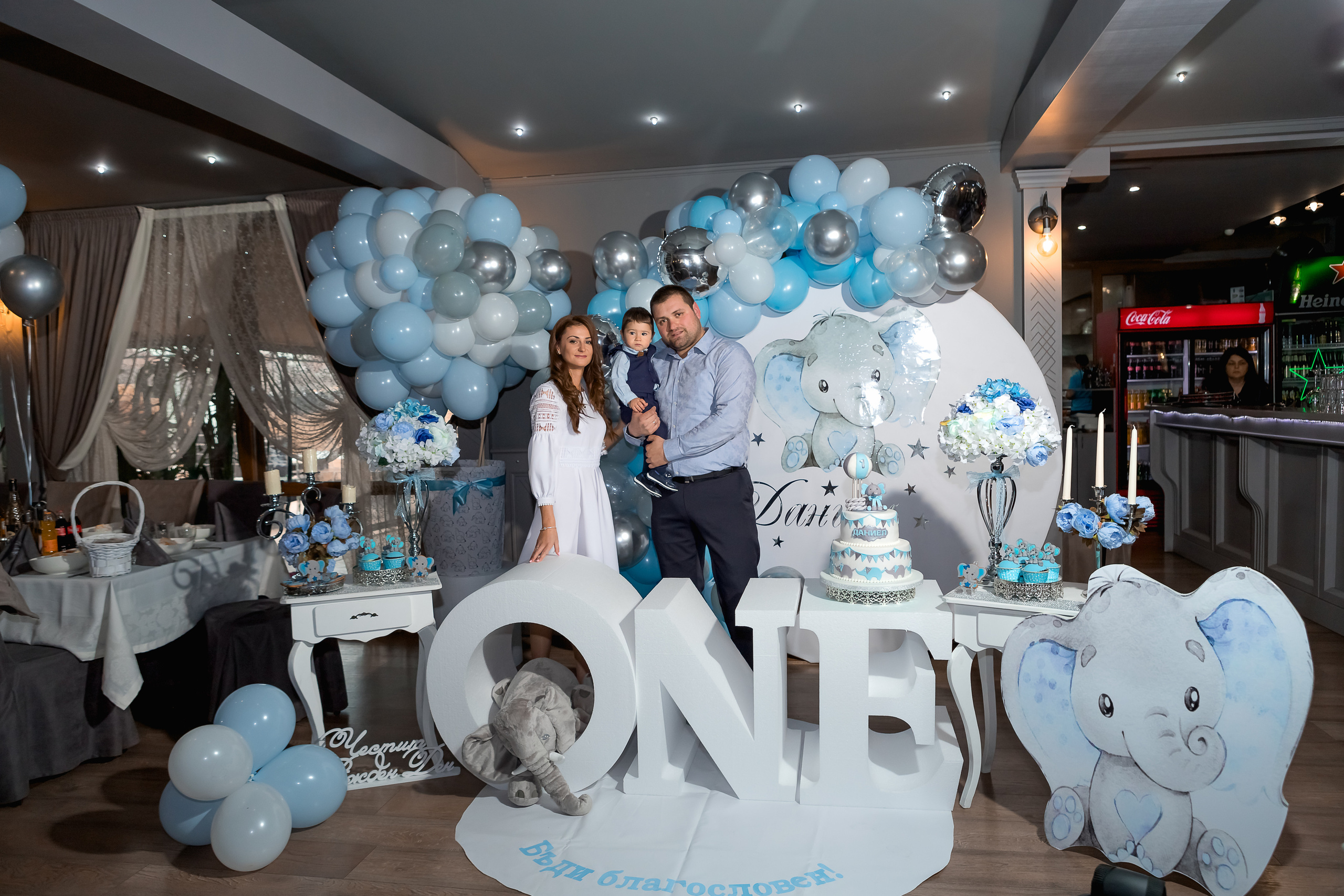 Първи Рожден Ден. Фотограф Ирина Йотова