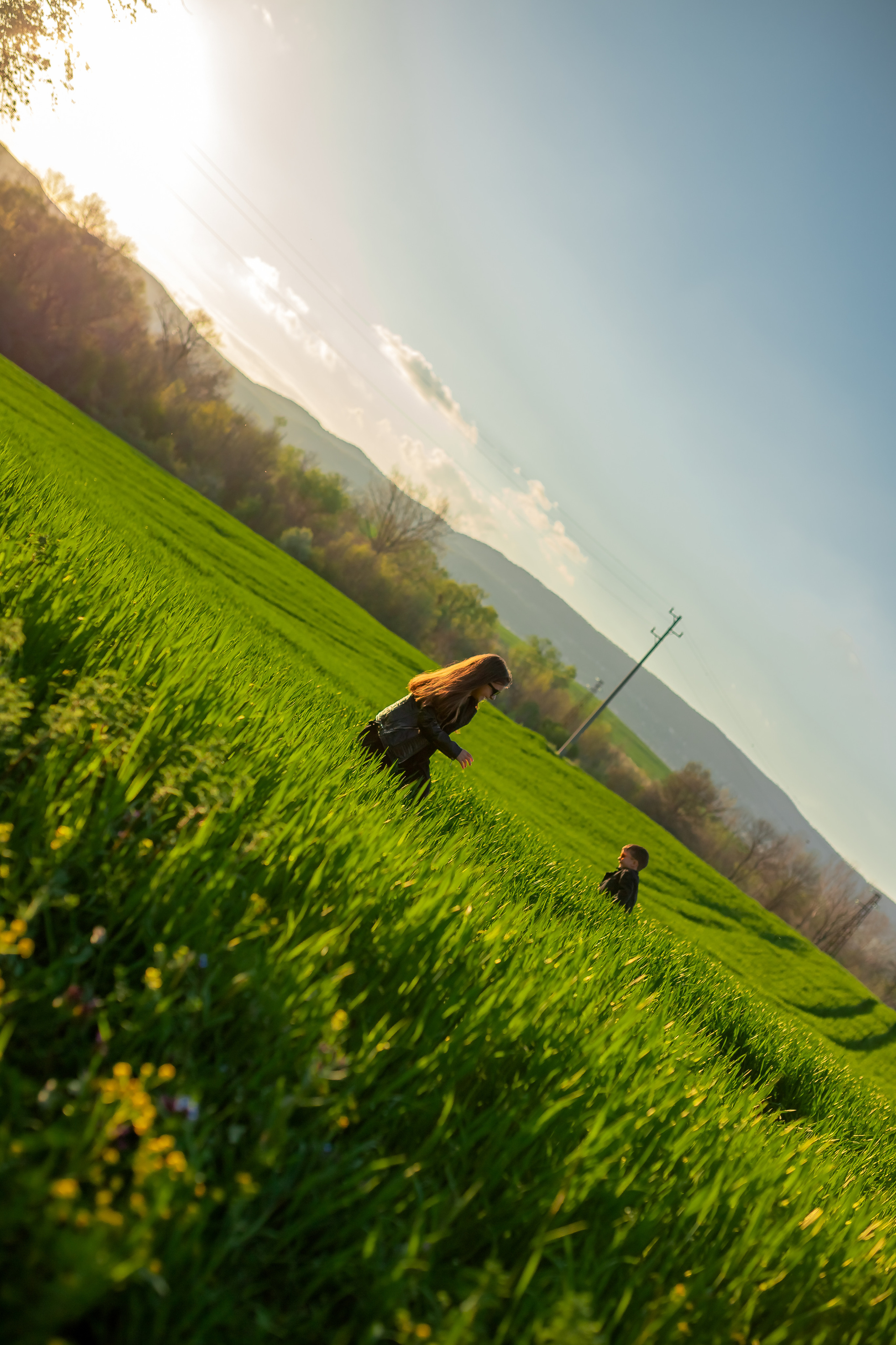 Разходка в полето. Фотограф Ирина Йотова
