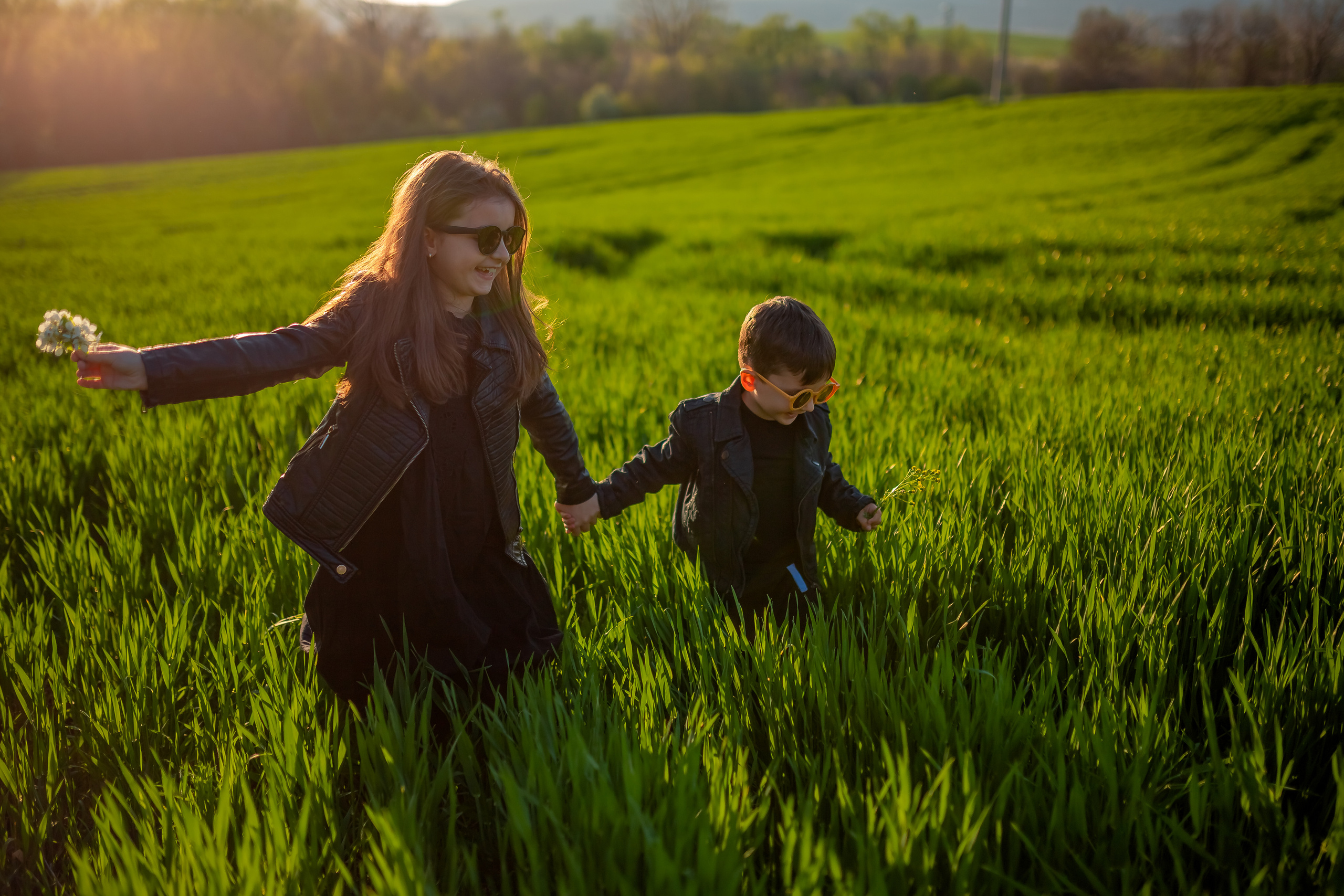 Разходка в полето. Фотограф Ирина Йотова