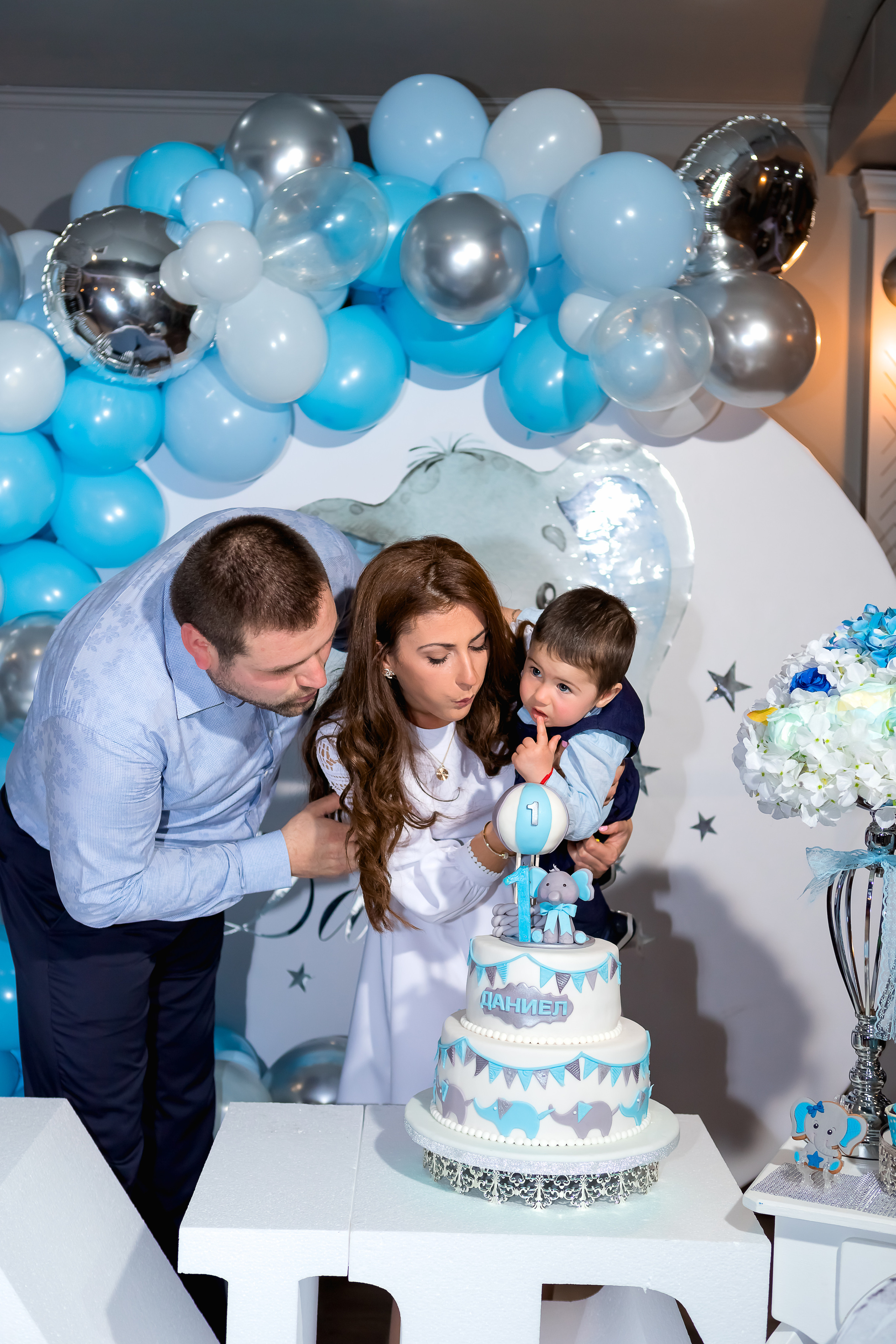 Първи Рожден Ден. Фотограф Ирина Йотова