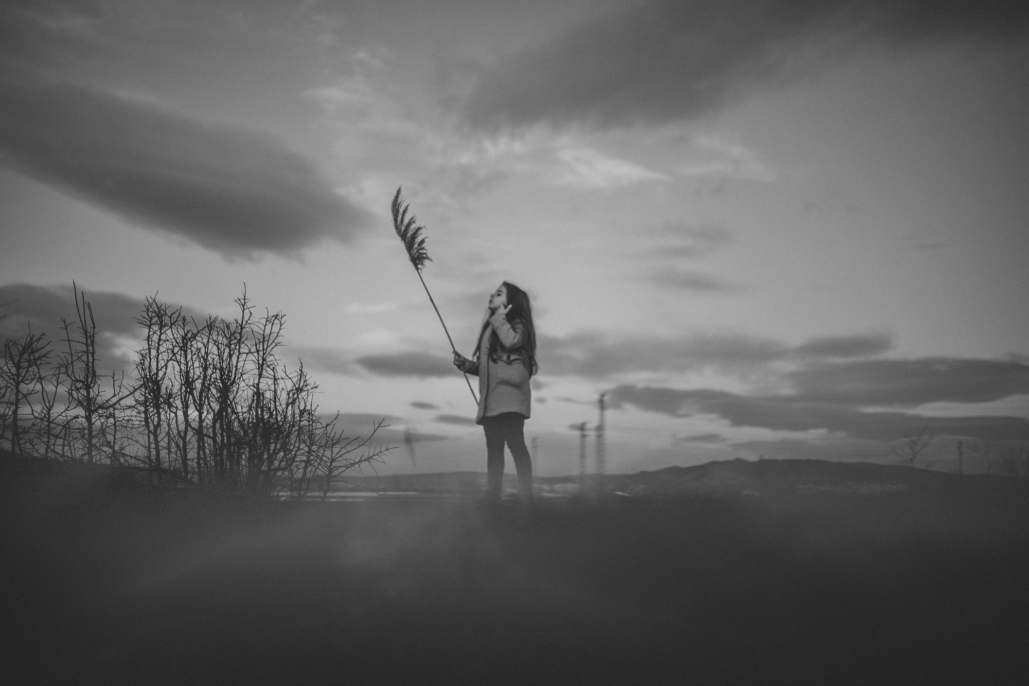 Зимен залез. Фотограф Ирина Йотова