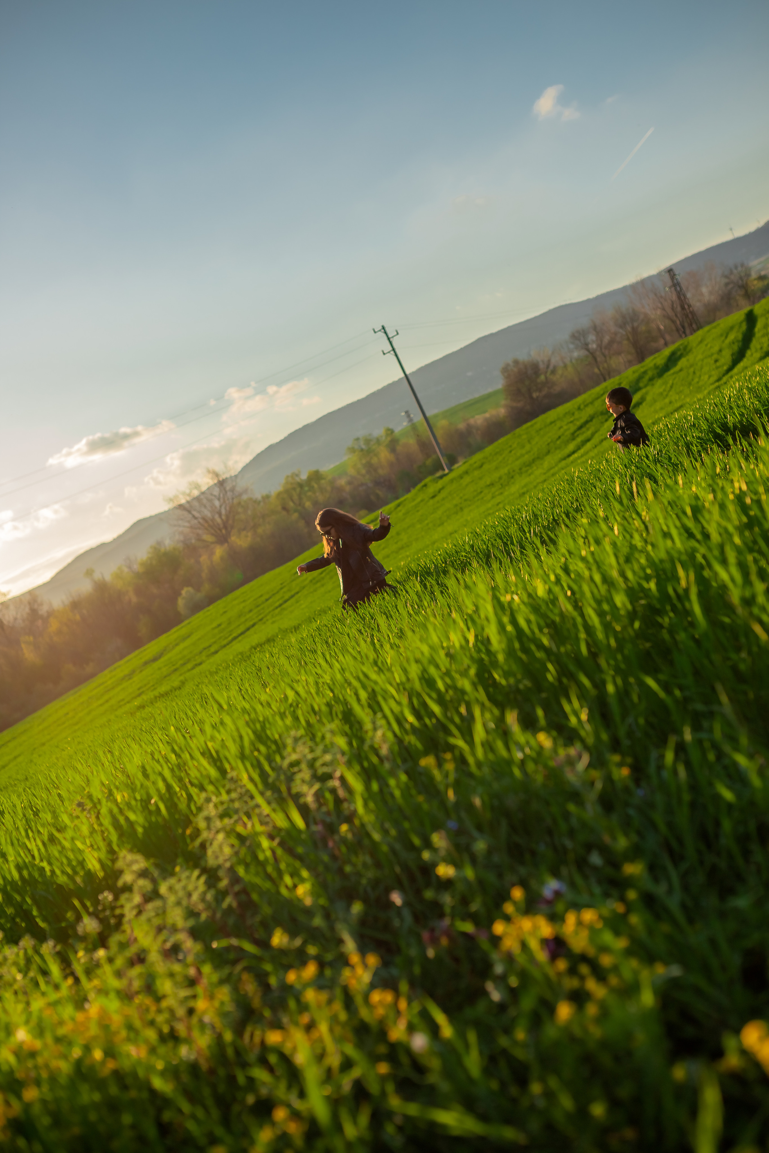 Разходка в полето. Фотограф Ирина Йотова