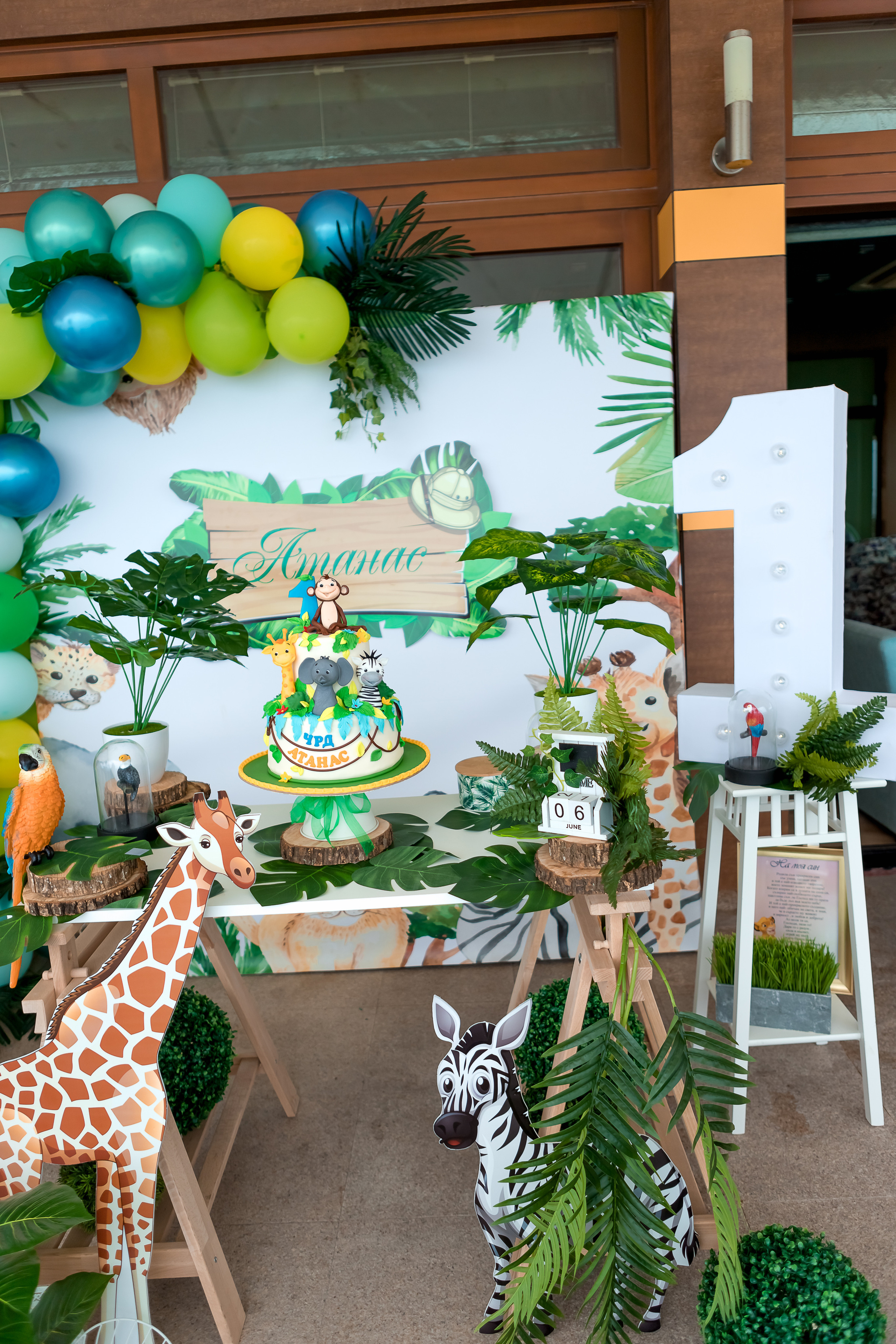 Първи Рожден Ден. Фотограф Ирина Йотова