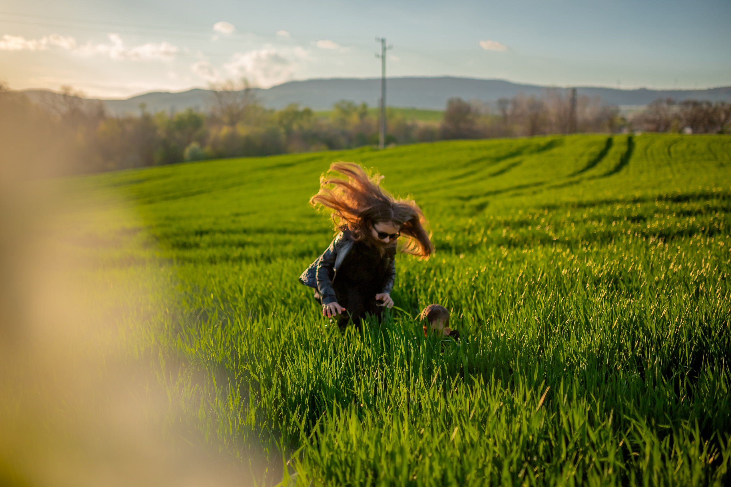 Разходка в полето. Фотограф Ирина Йотова