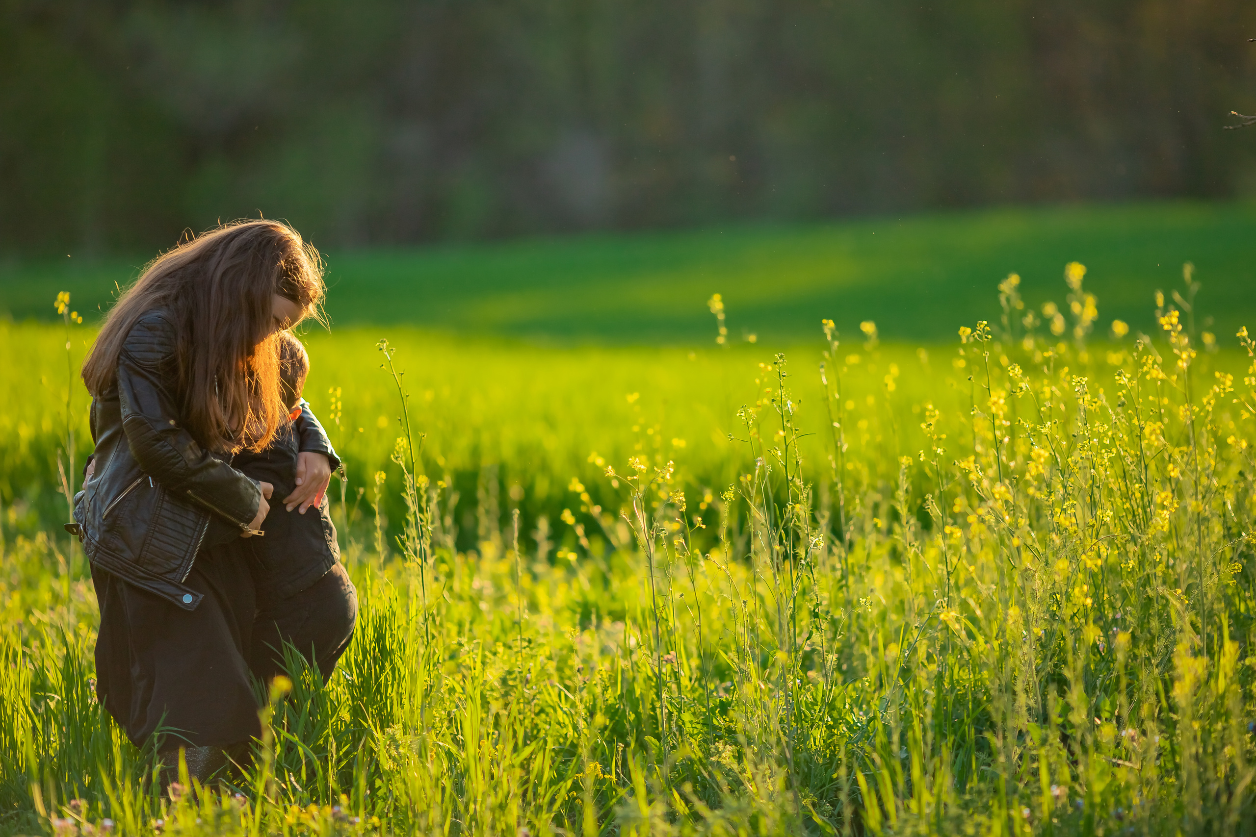 Разходка в полето. Фотограф Ирина Йотова