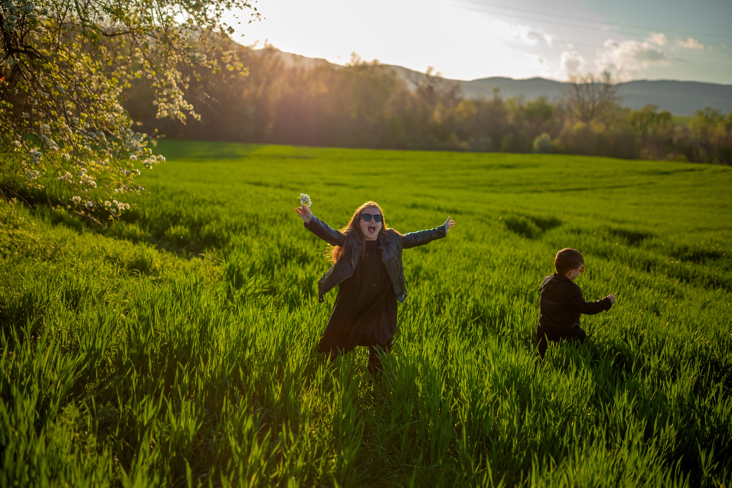 Разходка в полето. Фотограф Ирина Йотова
