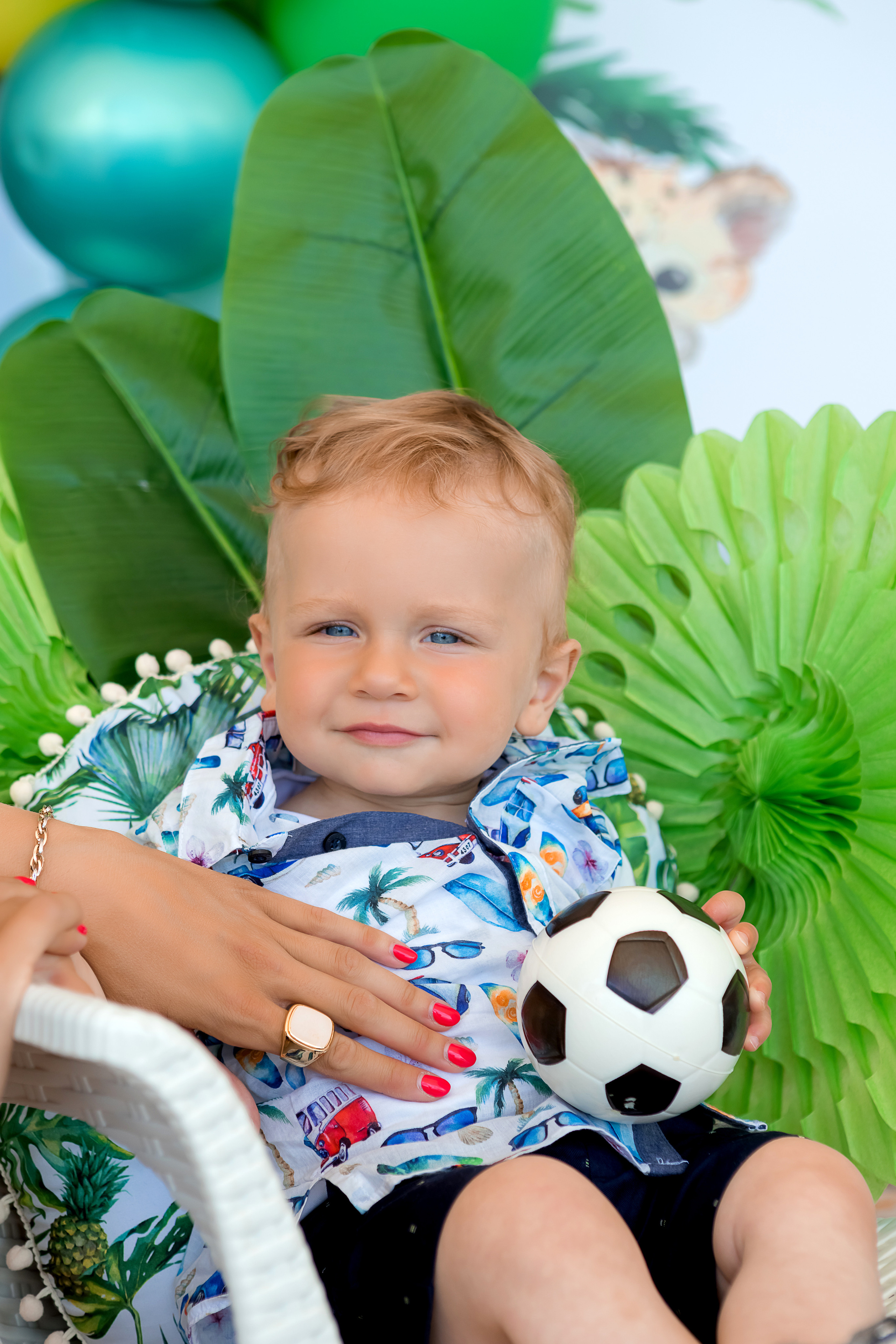 Първи Рожден Ден. Фотограф Ирина Йотова