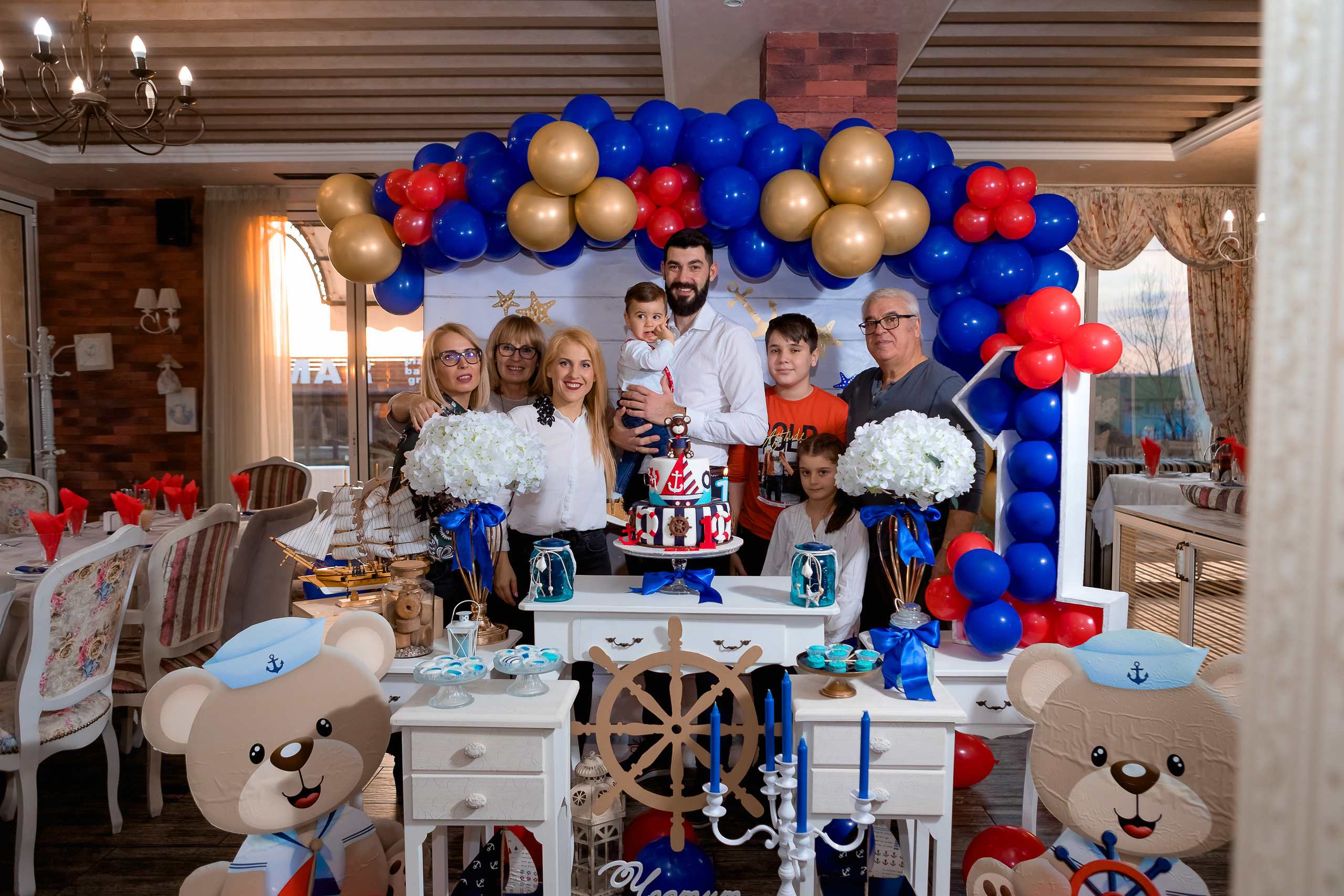 Първи Рожден Ден. Фотограф Ирина Йотова