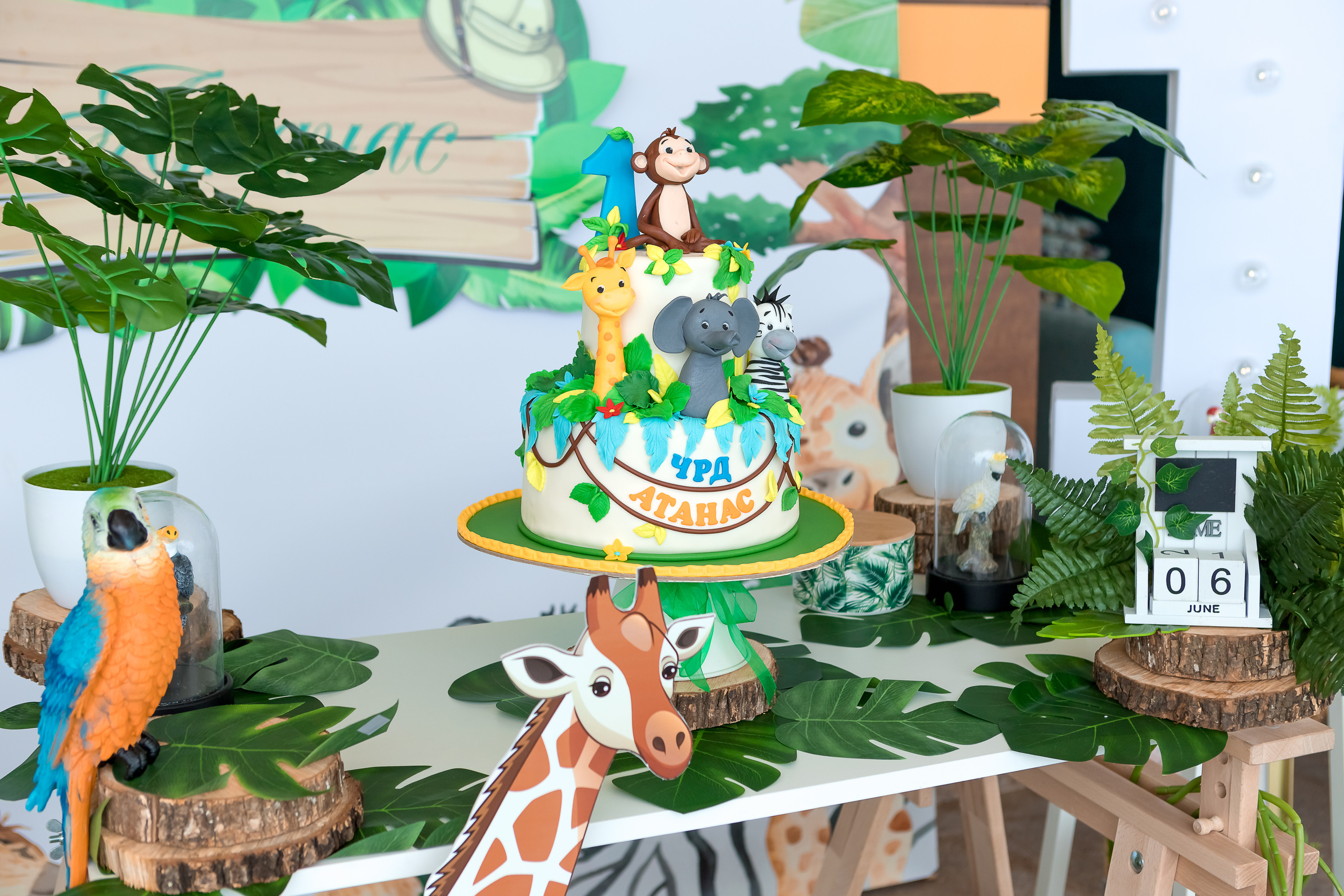 Първи Рожден Ден. Фотограф Ирина Йотова