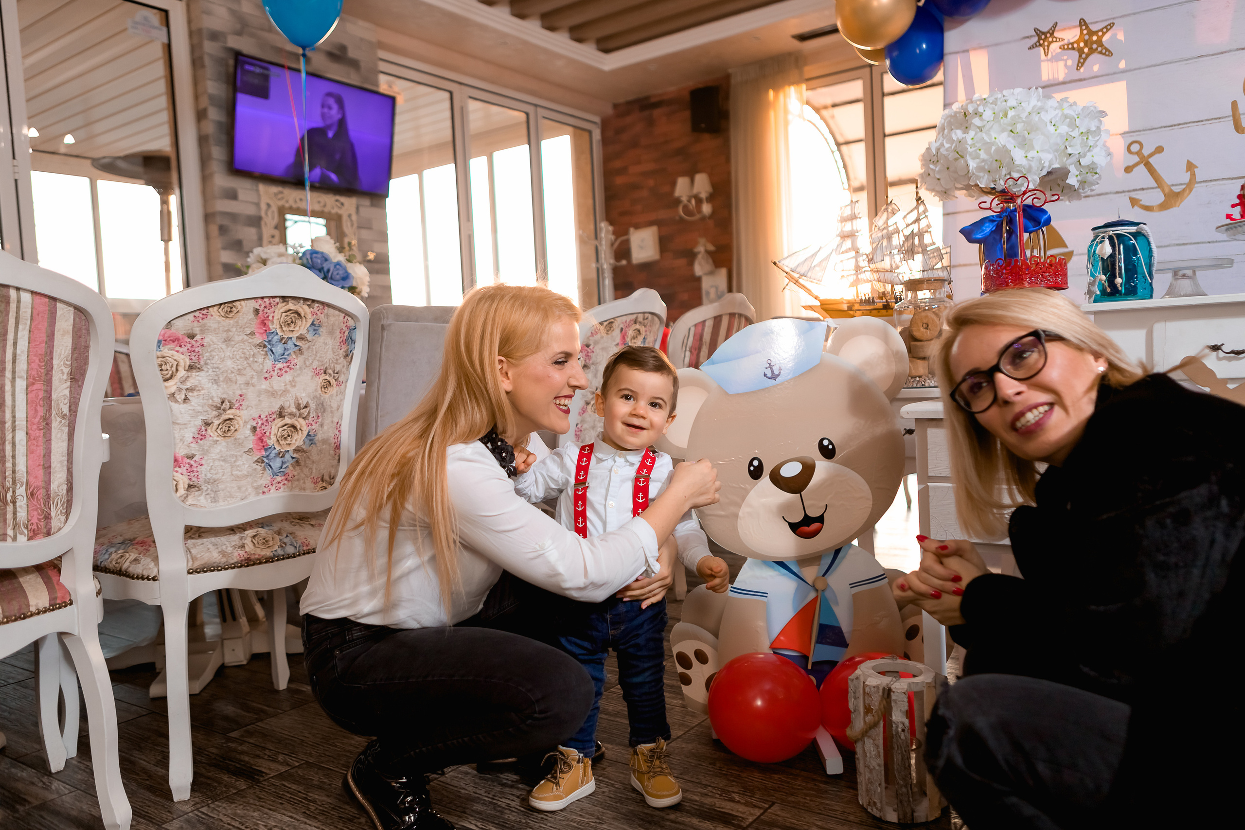 Първи Рожден Ден. Фотограф Ирина Йотова