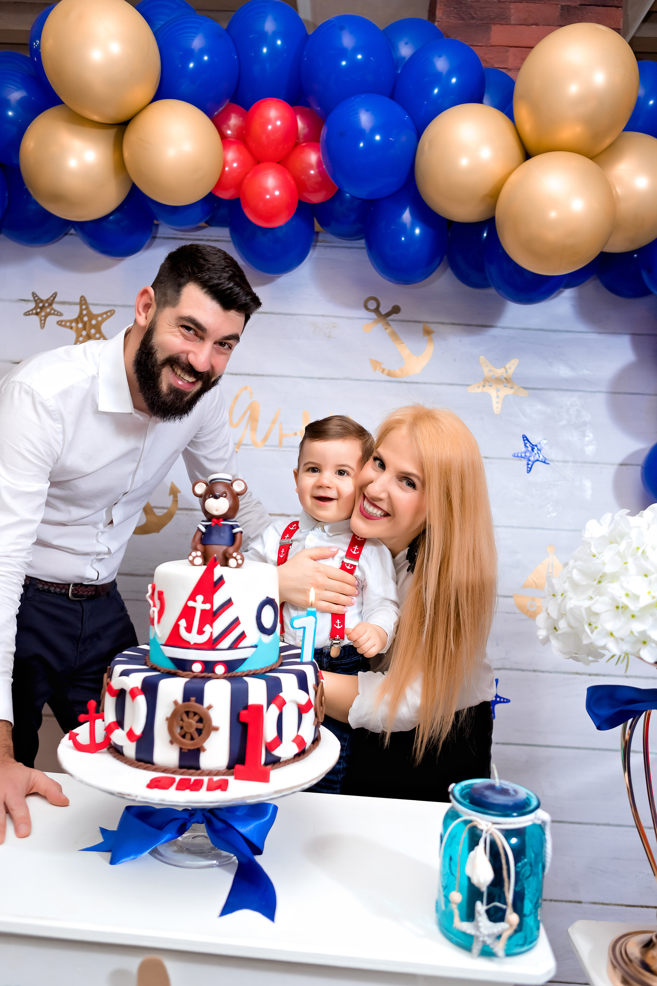 Първи Рожден Ден. Фотограф Ирина Йотова