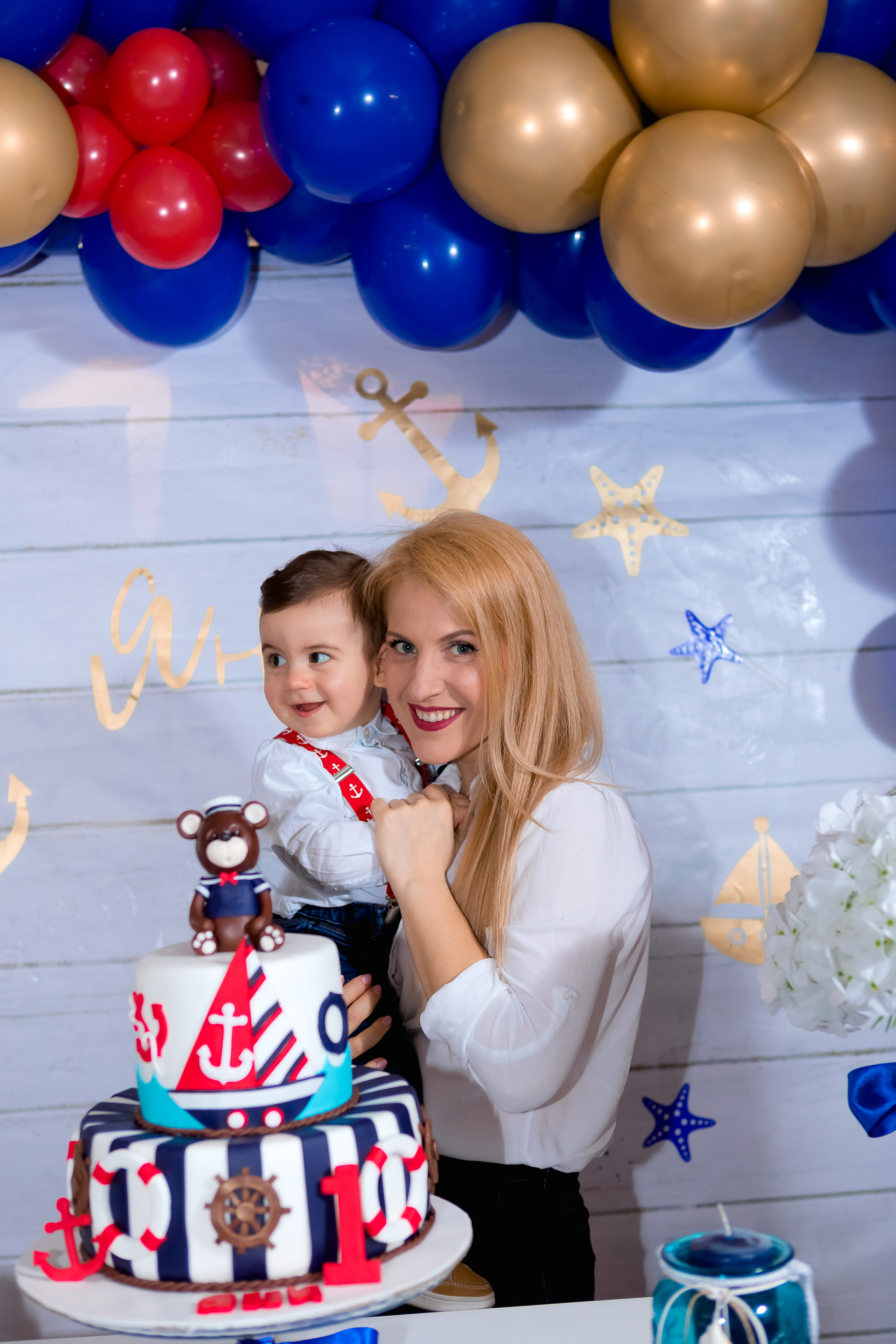 Първи Рожден Ден. Фотограф Ирина Йотова