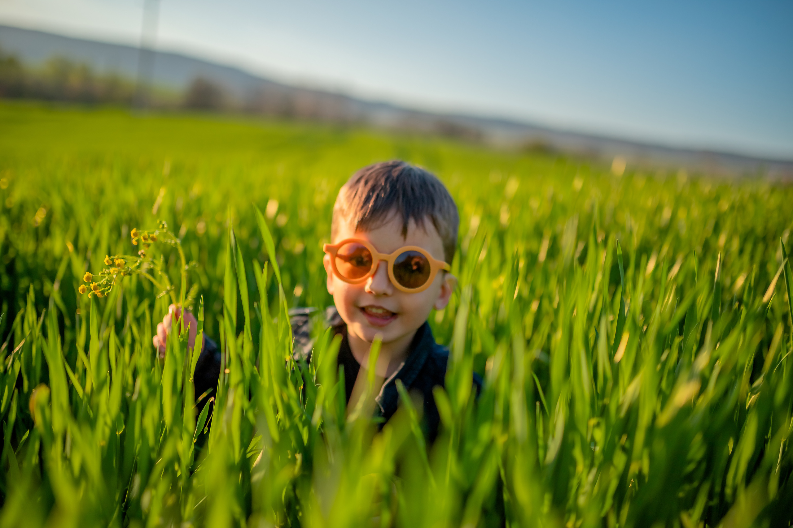 Разходка в полето. Фотограф Ирина Йотова