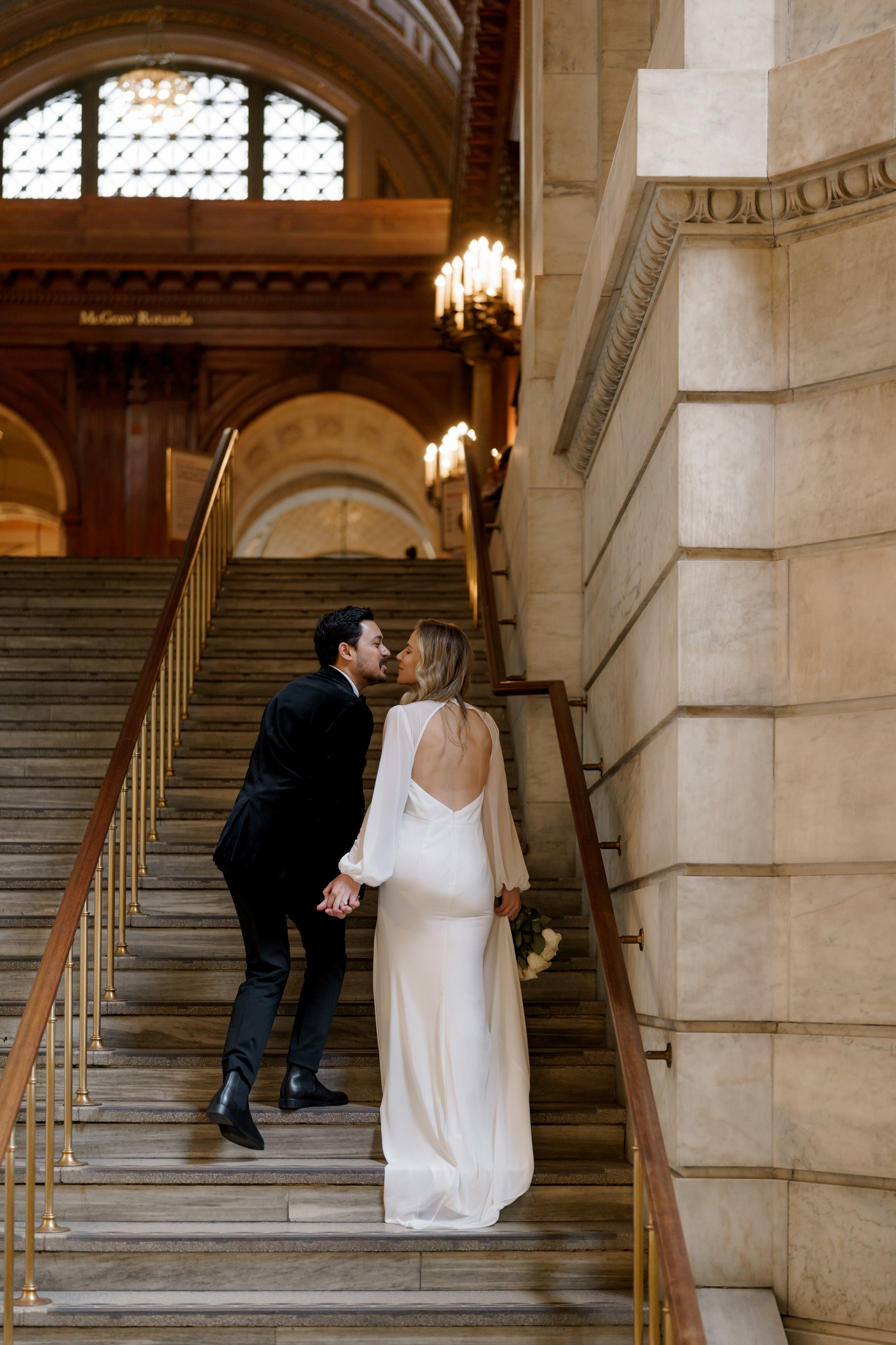 Caroline and Brendan’s Museum MET and Library Engagement Shoot. Wedding photographer and videographer New York | New Jersey