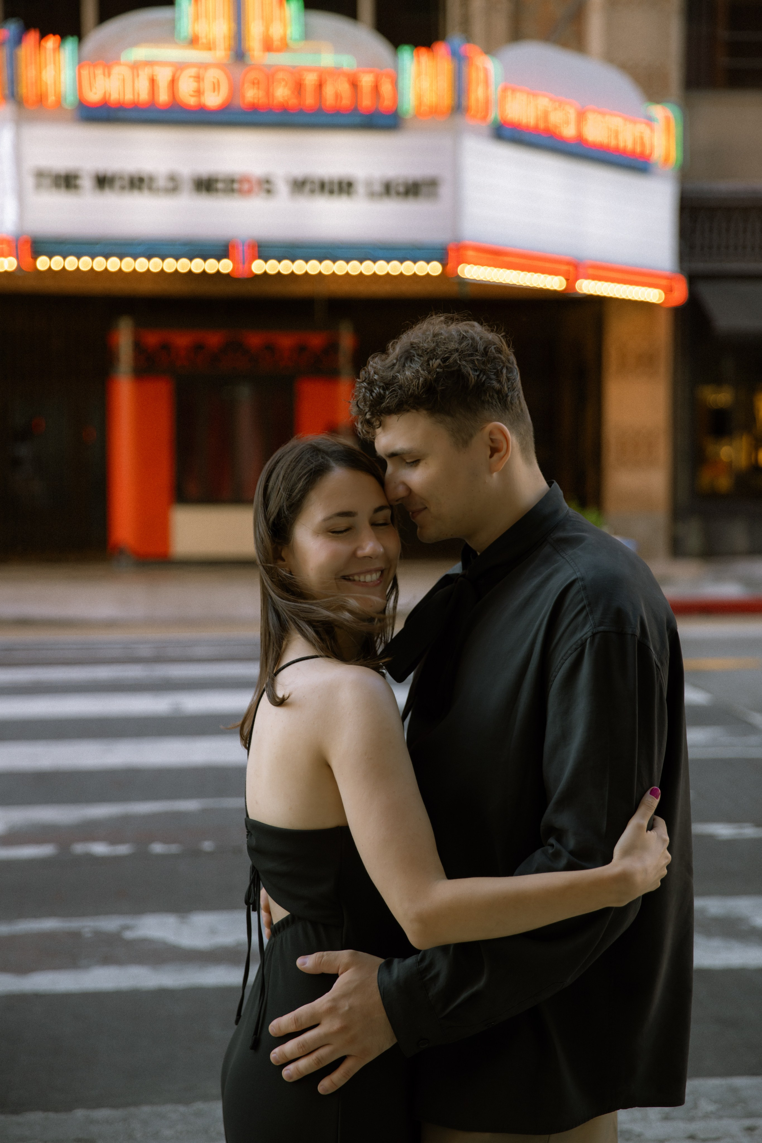 Elina & Yaroslav | Broadway. Photographer in Los Angeles. Julia Ishmuratova