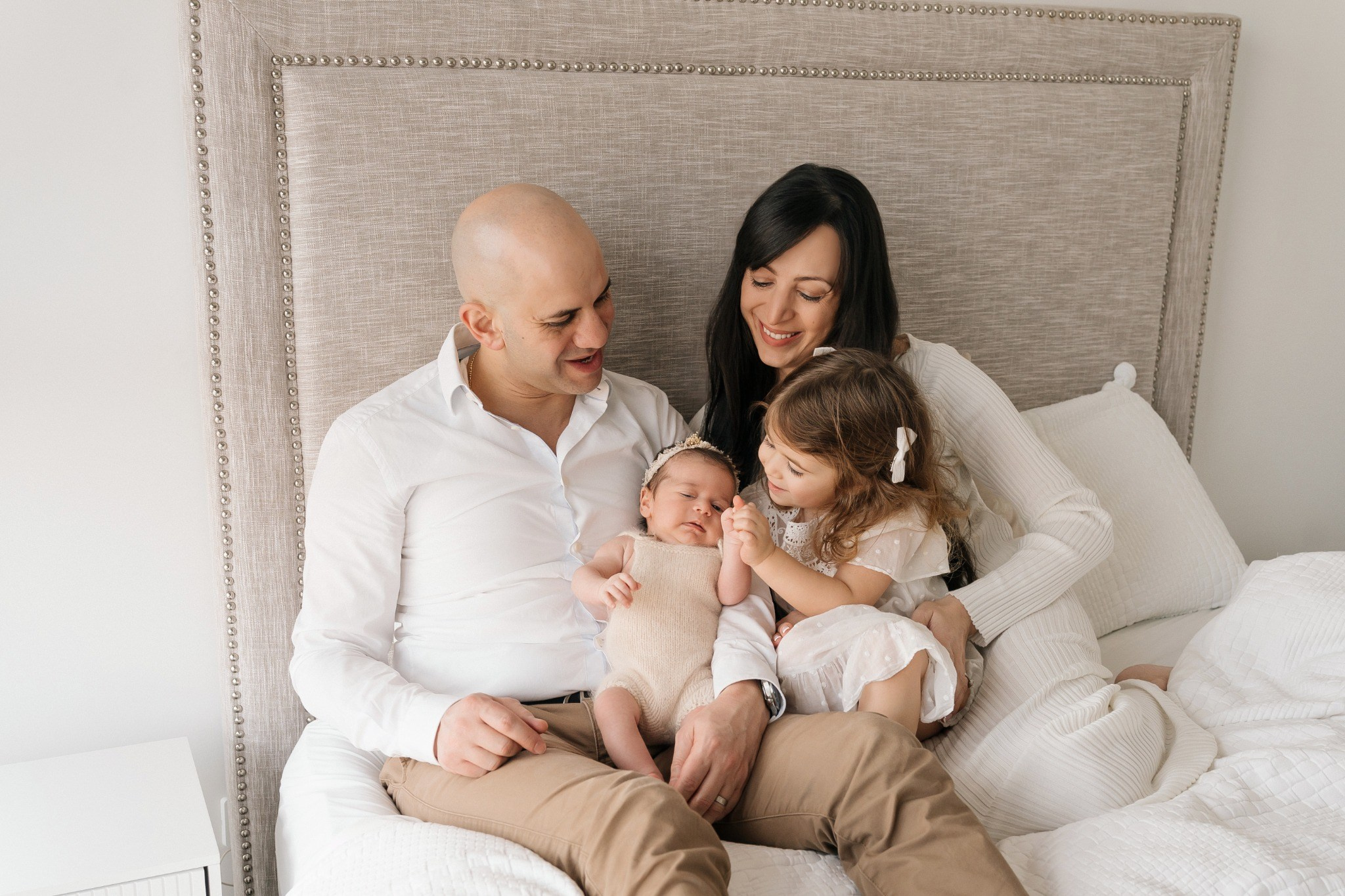 Lifestyle newborn photography