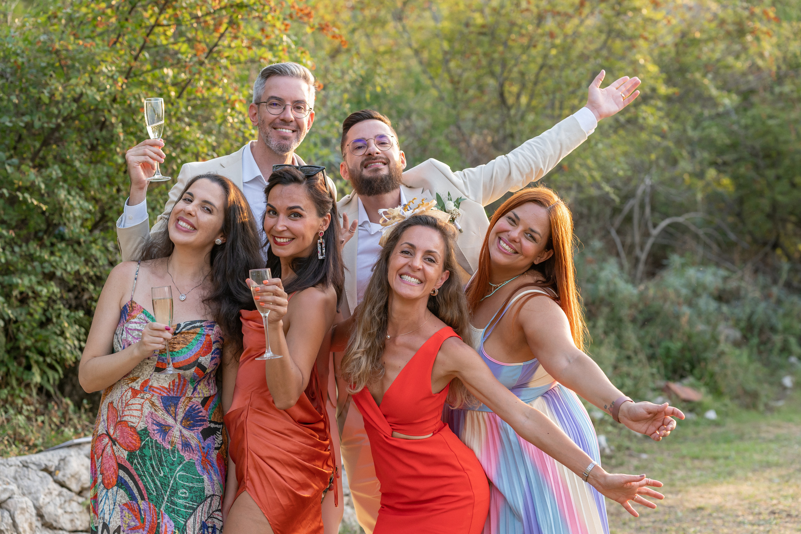 Однополая свадьба в Черногории с видом на Которский залив