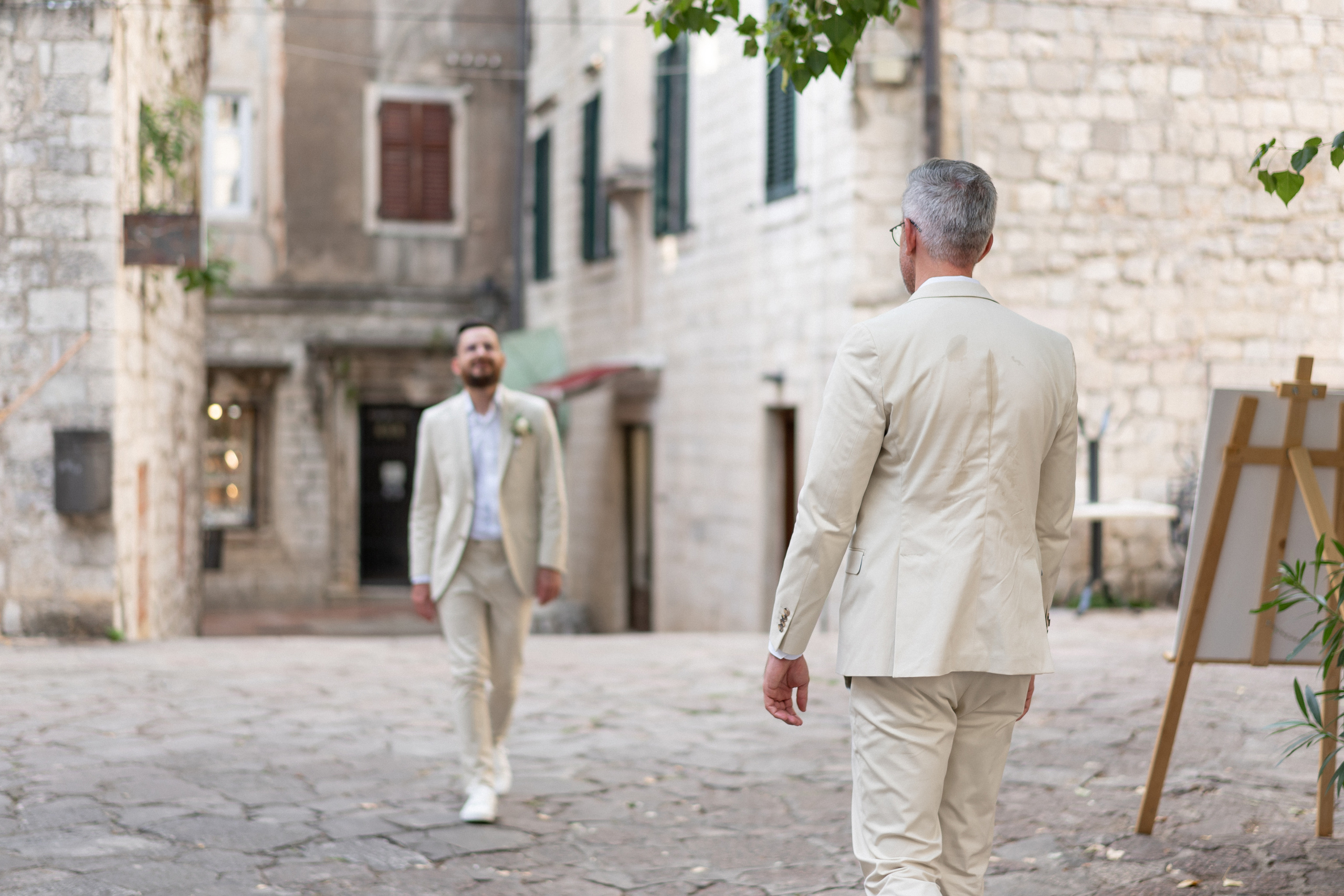 Однополая свадьба в Черногории с видом на Которский залив