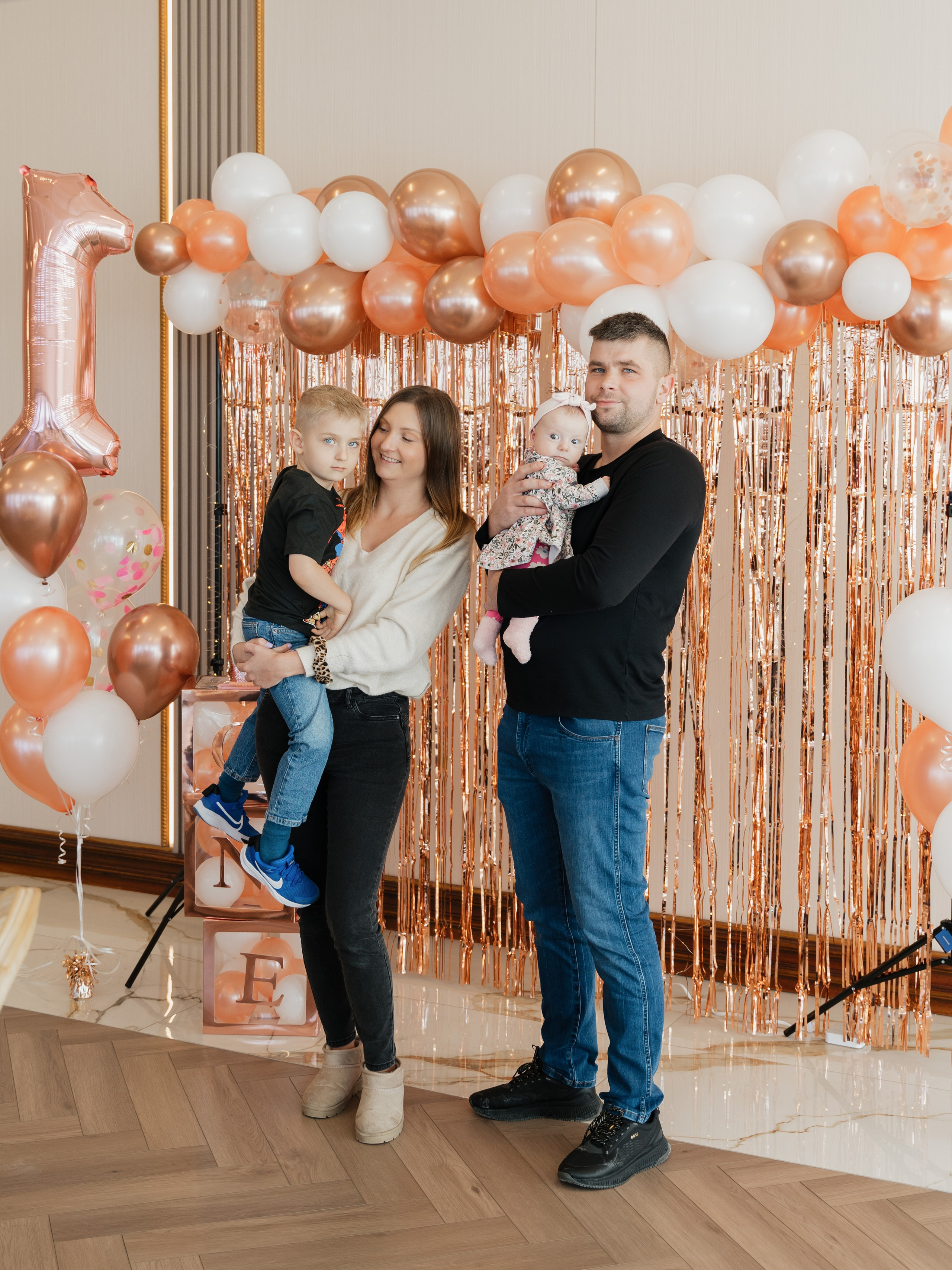 First birthday photoshoot Emily