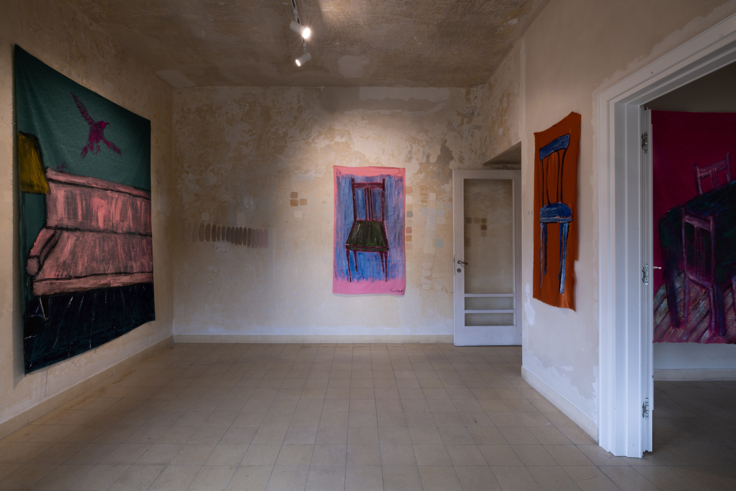 Bird on the windowsill, 2024. Haim Sokol’s artists website