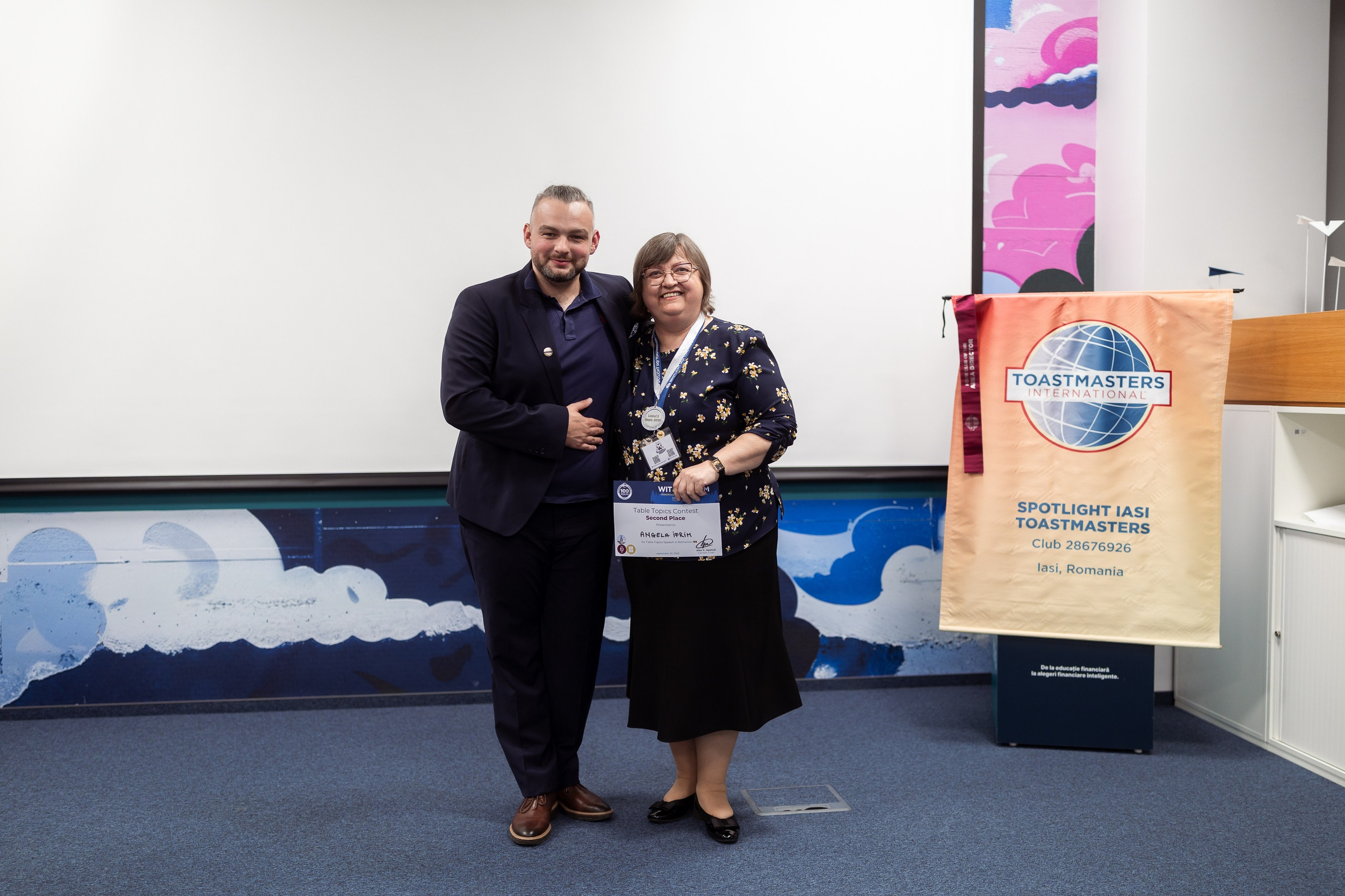 Toastmasters. Marius Ciocan