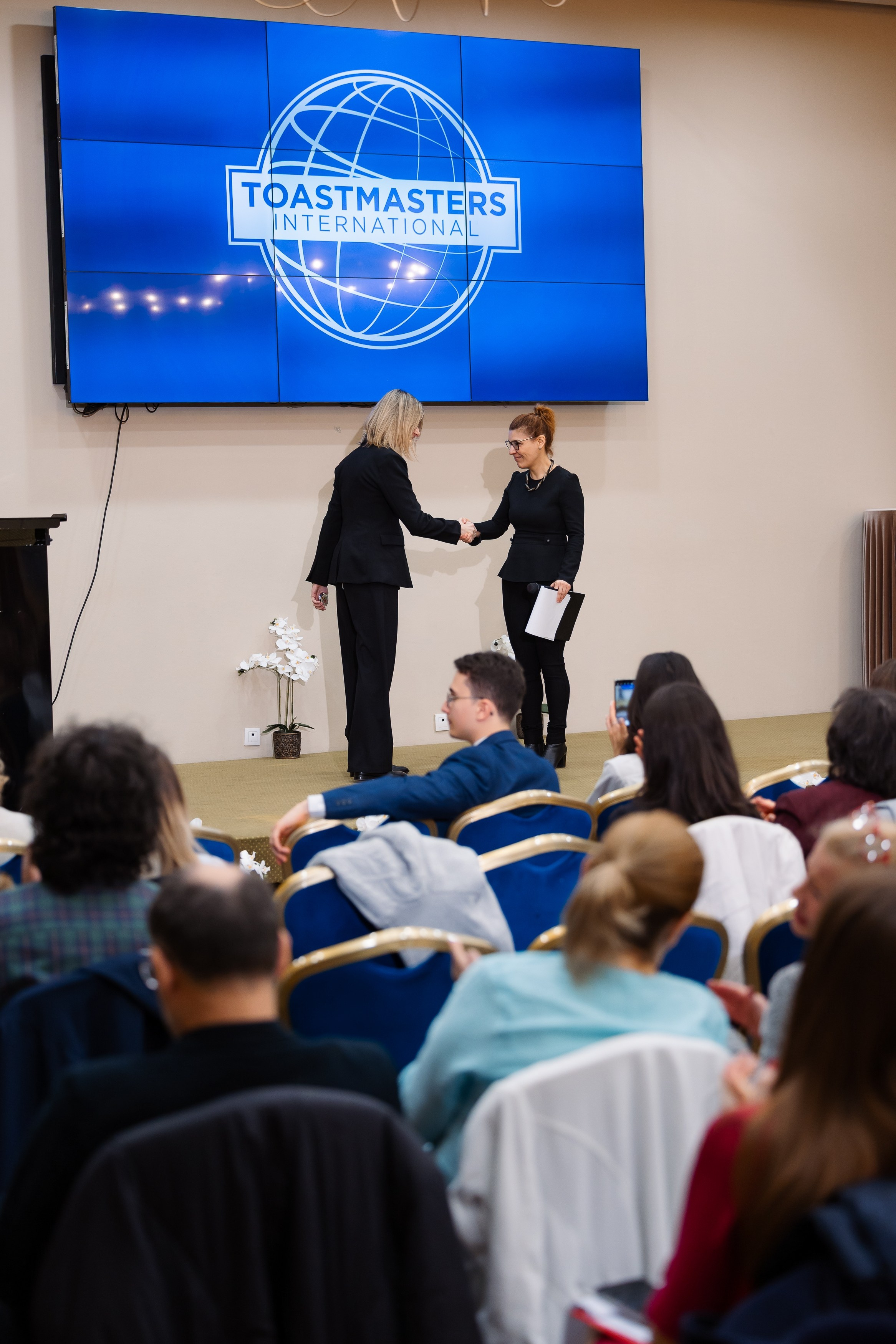 Toastmasters Conference. Marius Ciocan