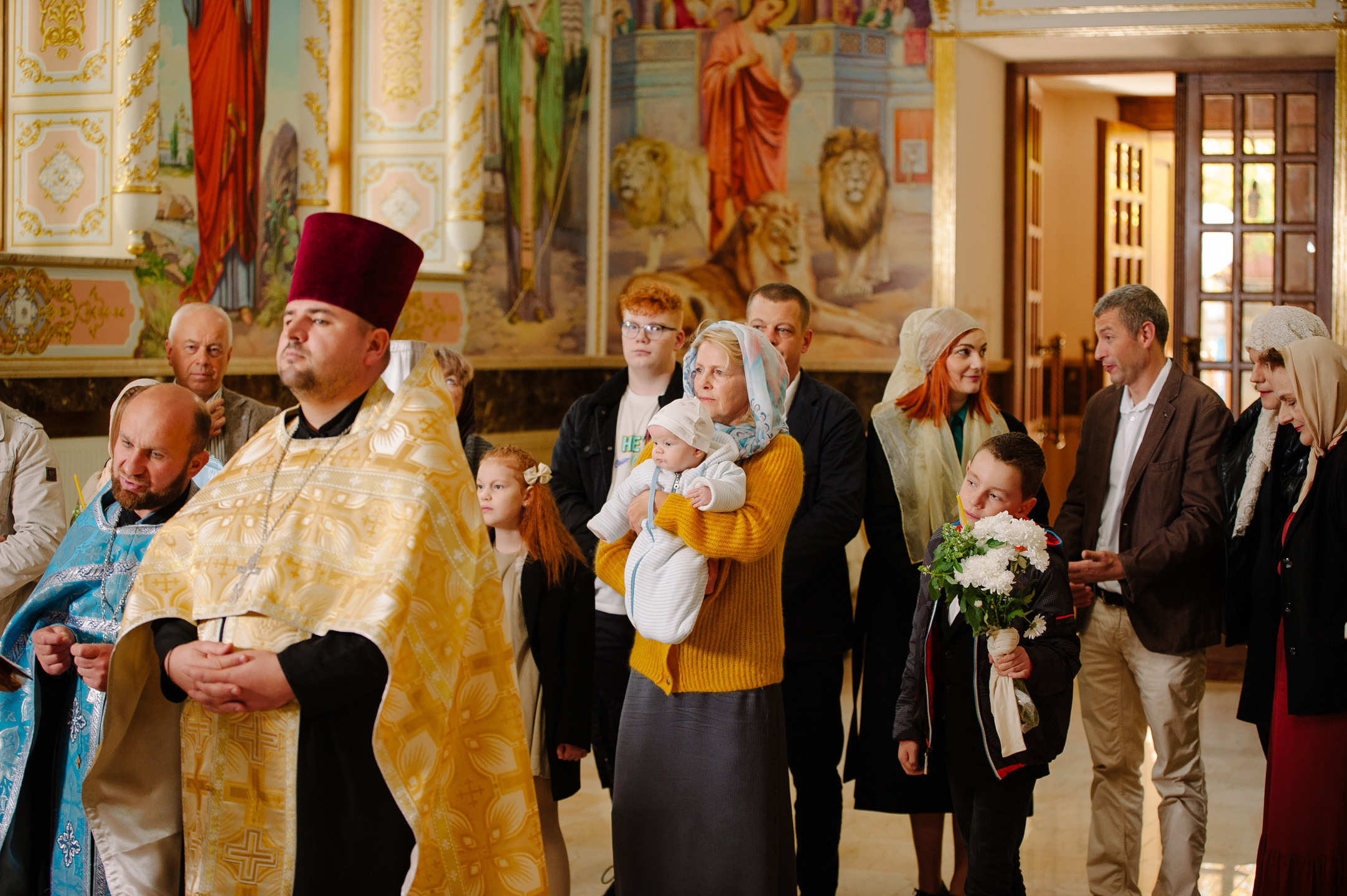 Крестины Ярика. Семейный фотограф в Кишинёве THOMAS SHTIFT