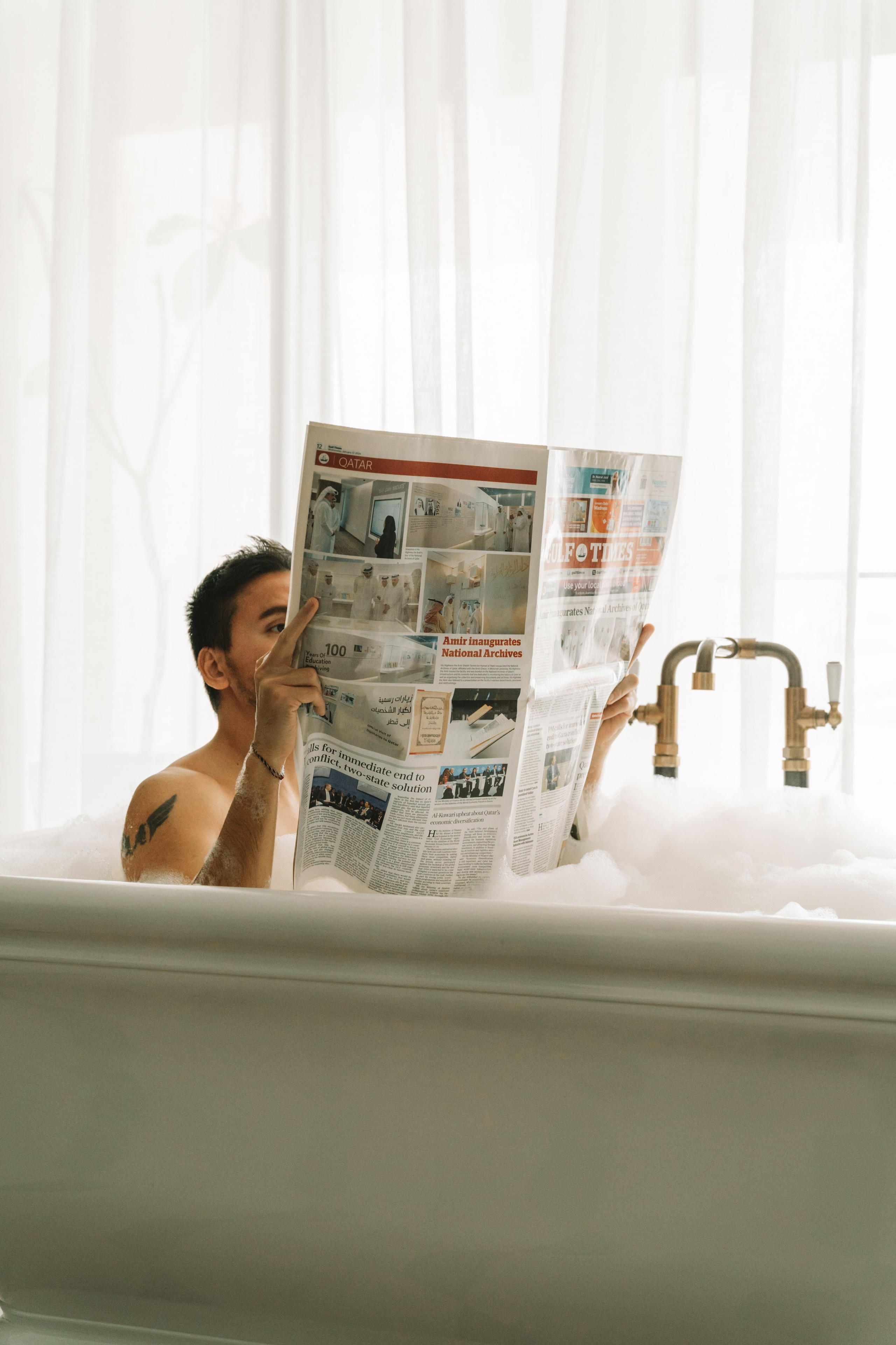 Soho Hause, The Ned, Qatar. Editorial photographer Yuliya Drazdovich