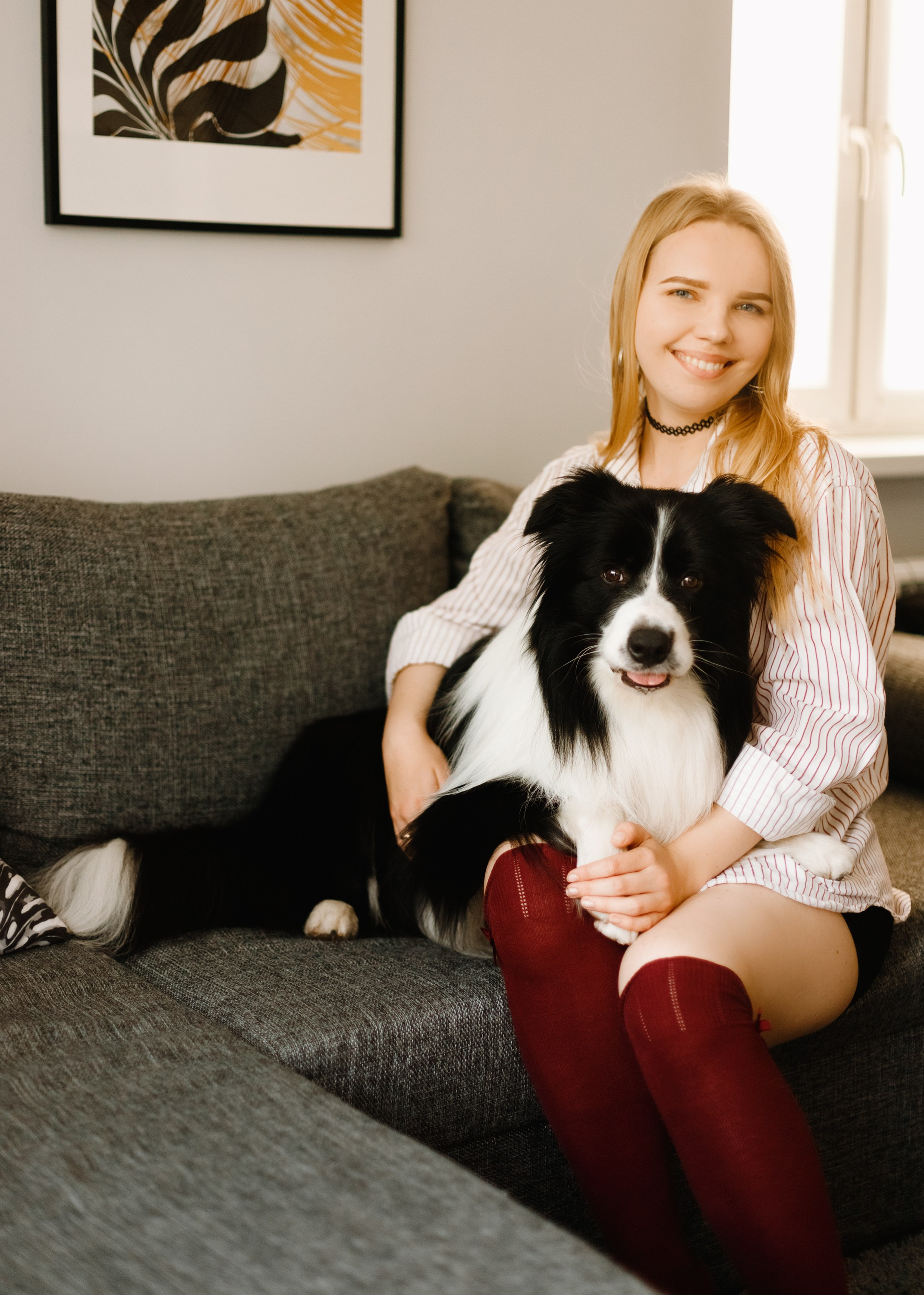 Evgenia & Richard. Kaja | fotograf we Wrocławiu | ludzie i psy