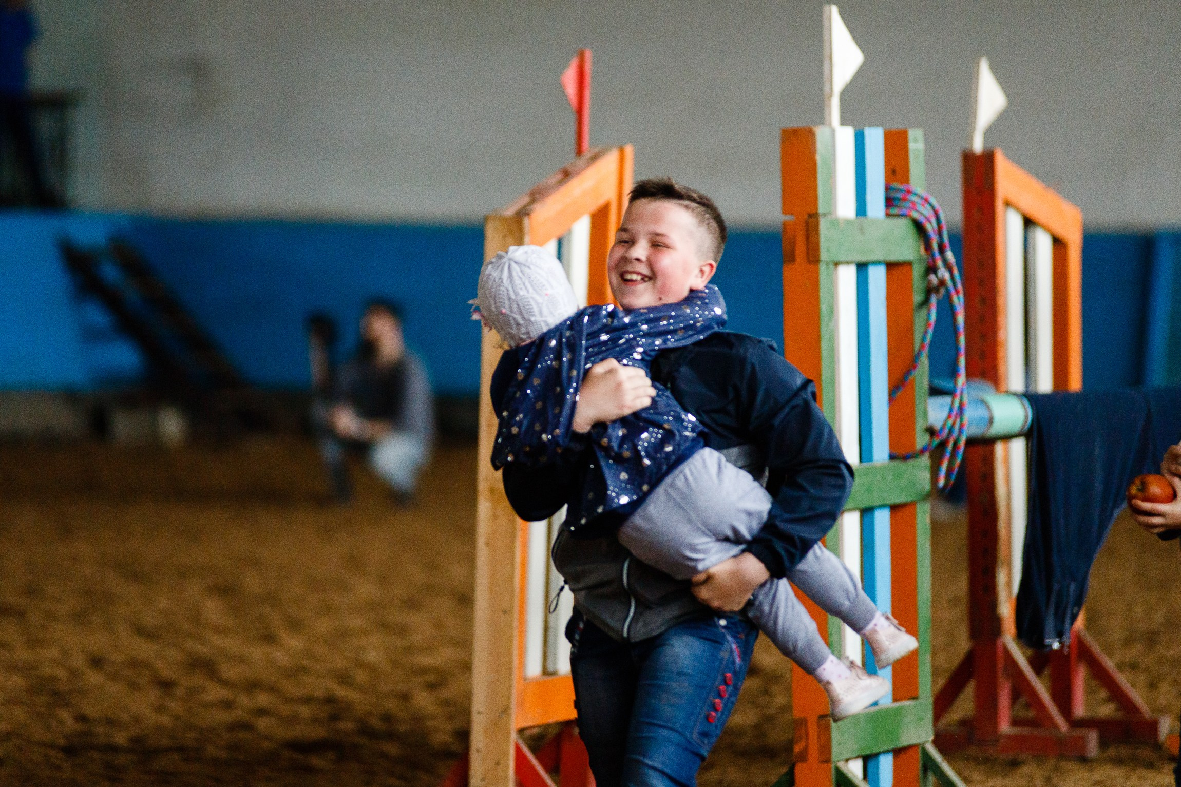 Horse winter games. Kaja | fotograf we Wrocławiu | ludzie i psy