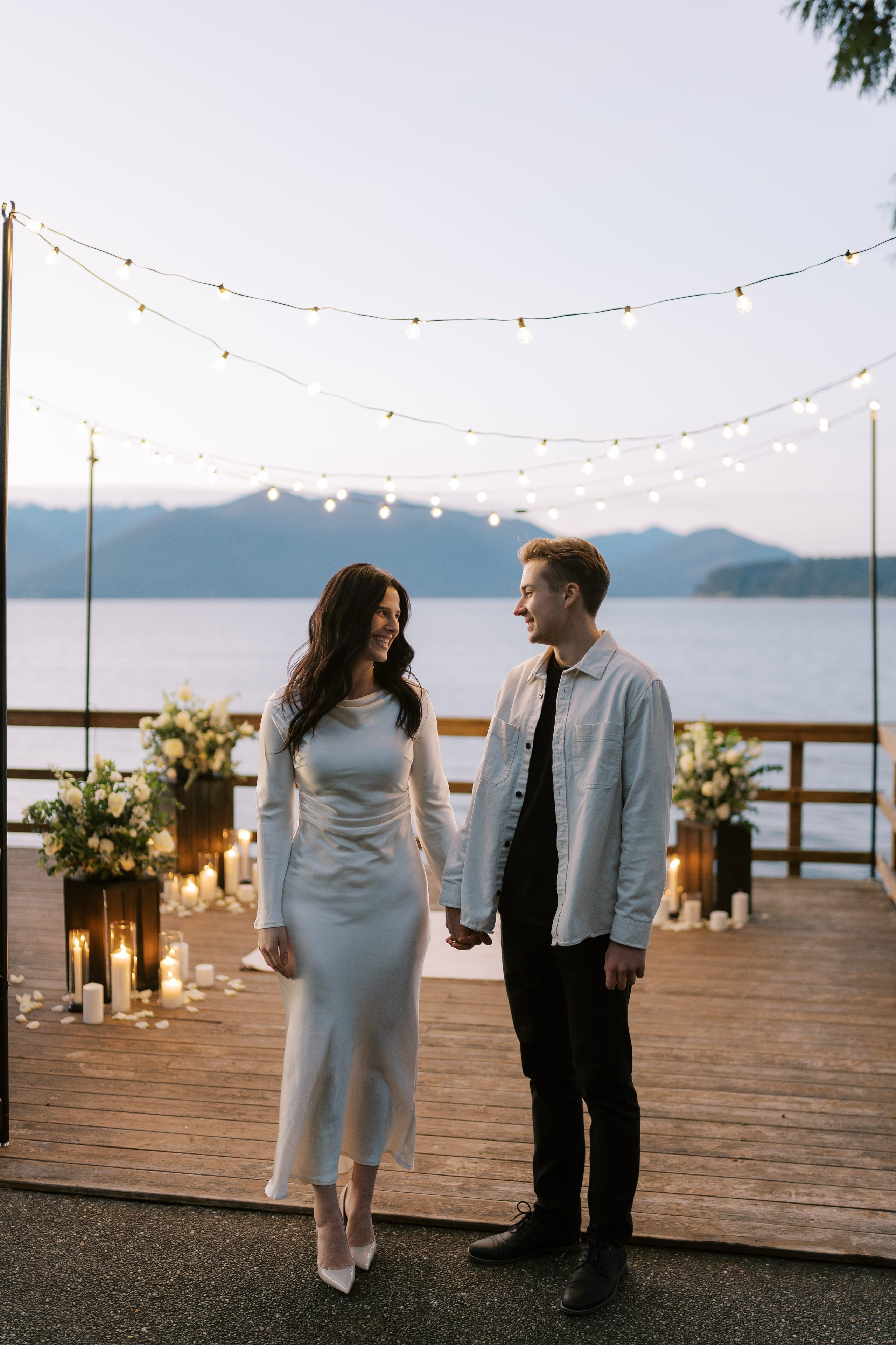 Proposal. January 2025. Seabeck, Washington State. EVAN ARISTOV WEDDING PHOTOGRAPHY — Seattle Wedding Photographer