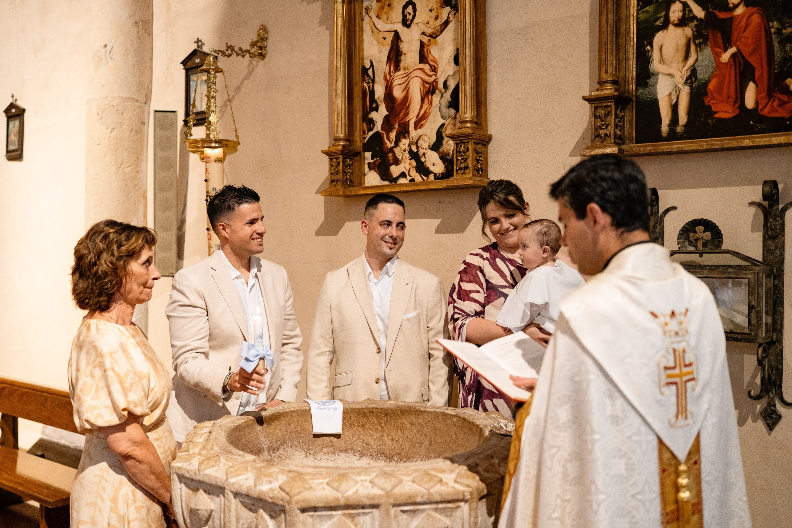 Baptism of Roque. Madrid Photographer for Proposals, Engagements & Families | Anya Petrova