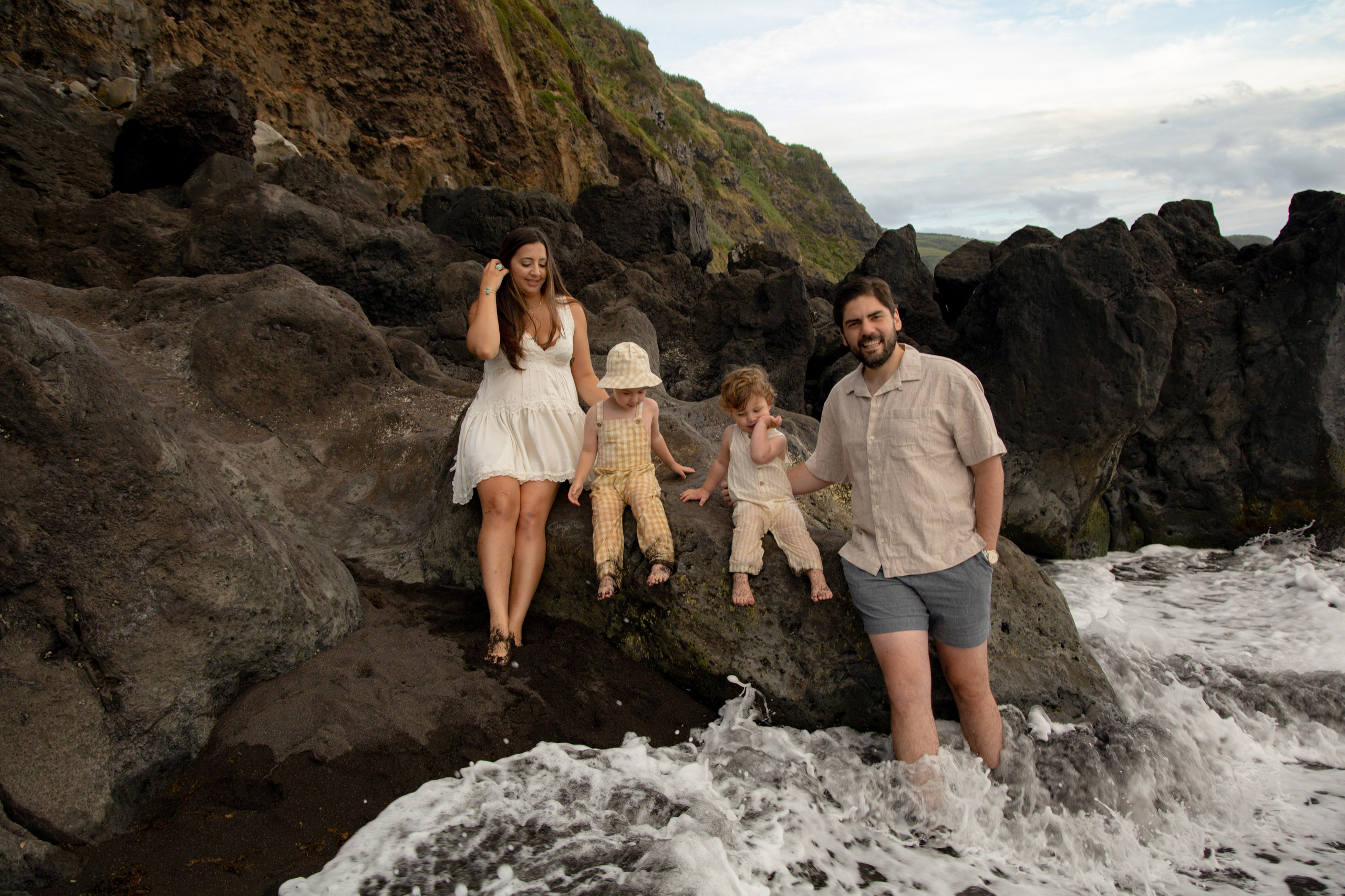 Jessica, Brian, Theo & Charlie. IRINA KALMYKOVA | PHOTOGRAPHER AZORES