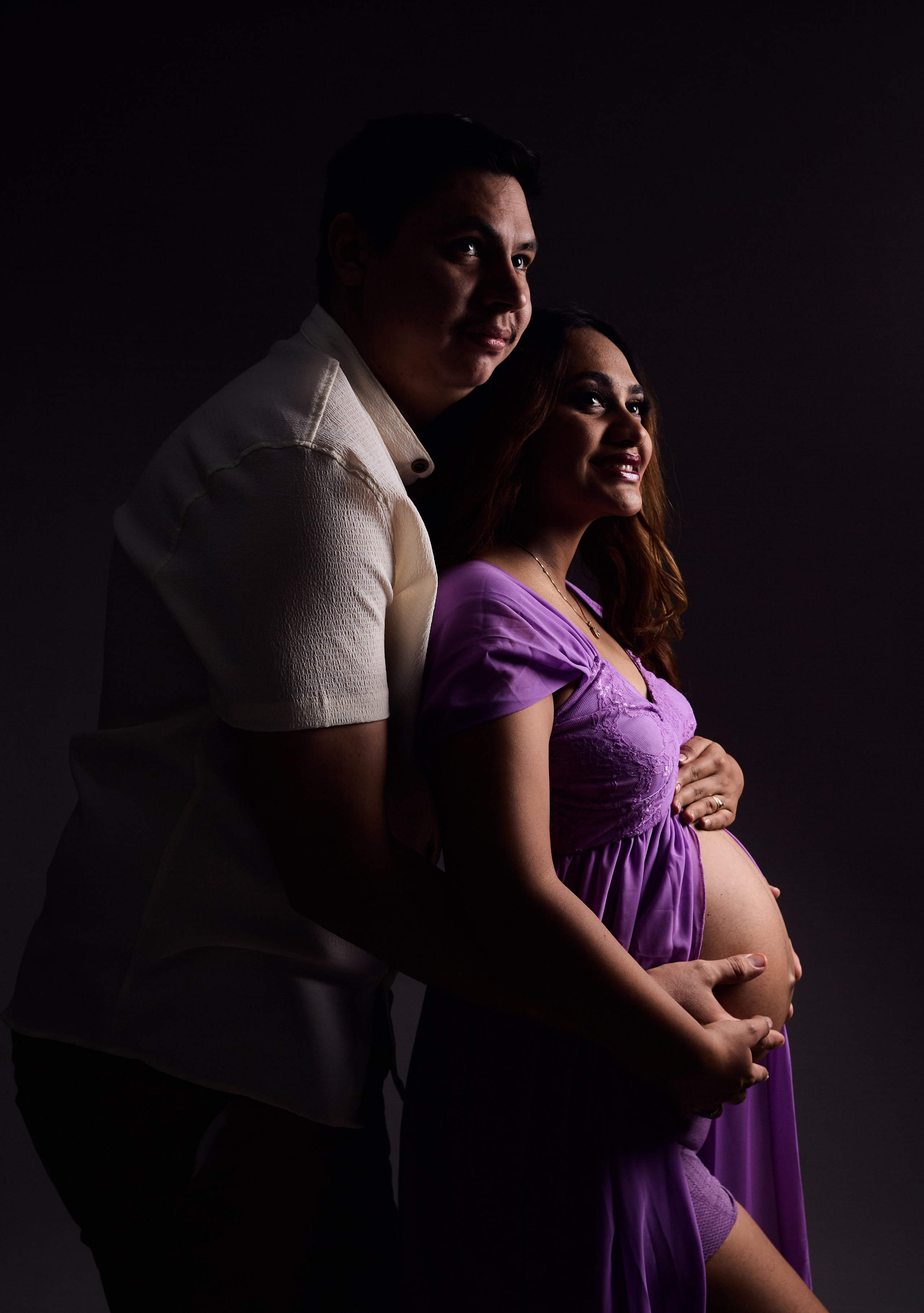Angel y Luisa Prenatal. Christian Ku fotógrafo en Mérida, Yucatán