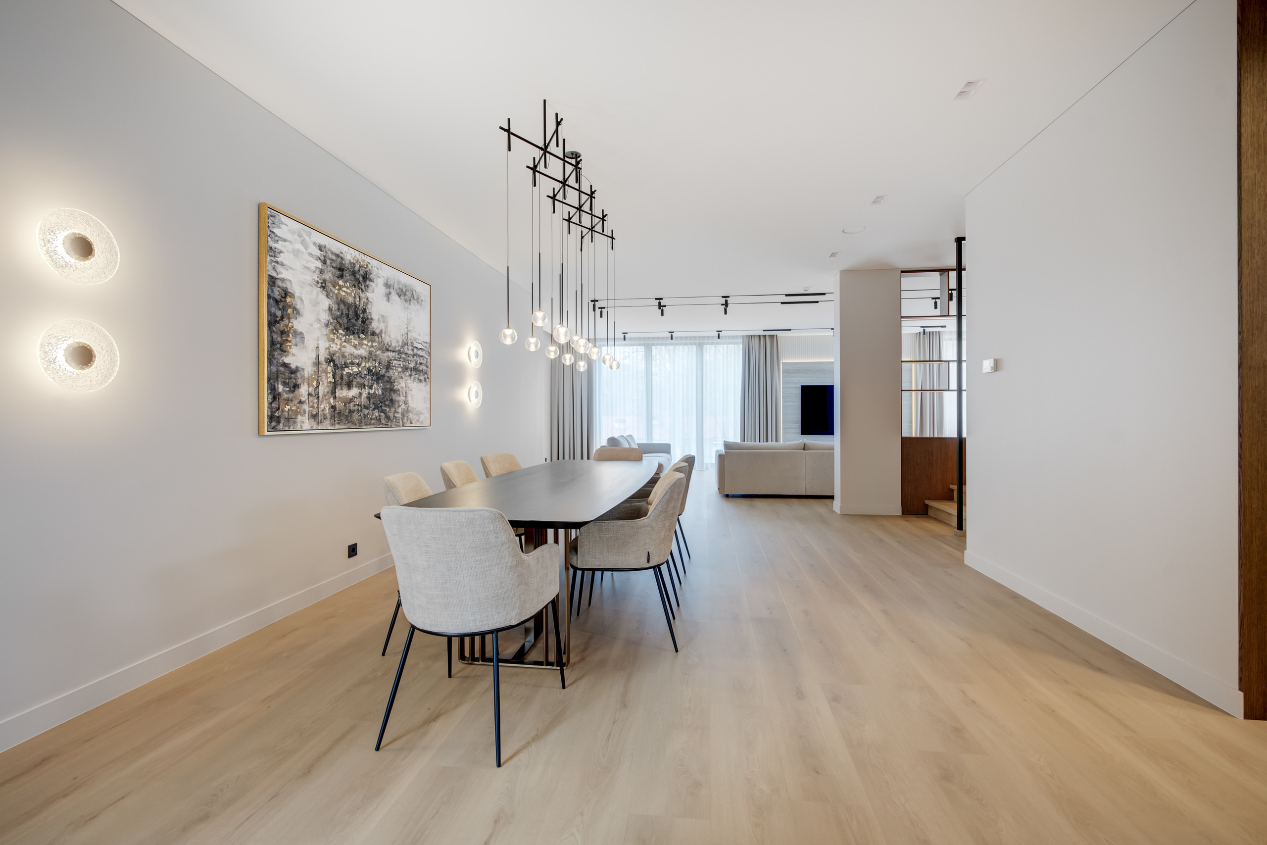 Profesionali nekilnojamojo turto fotografija — dizainerinis namas Sapiegos g