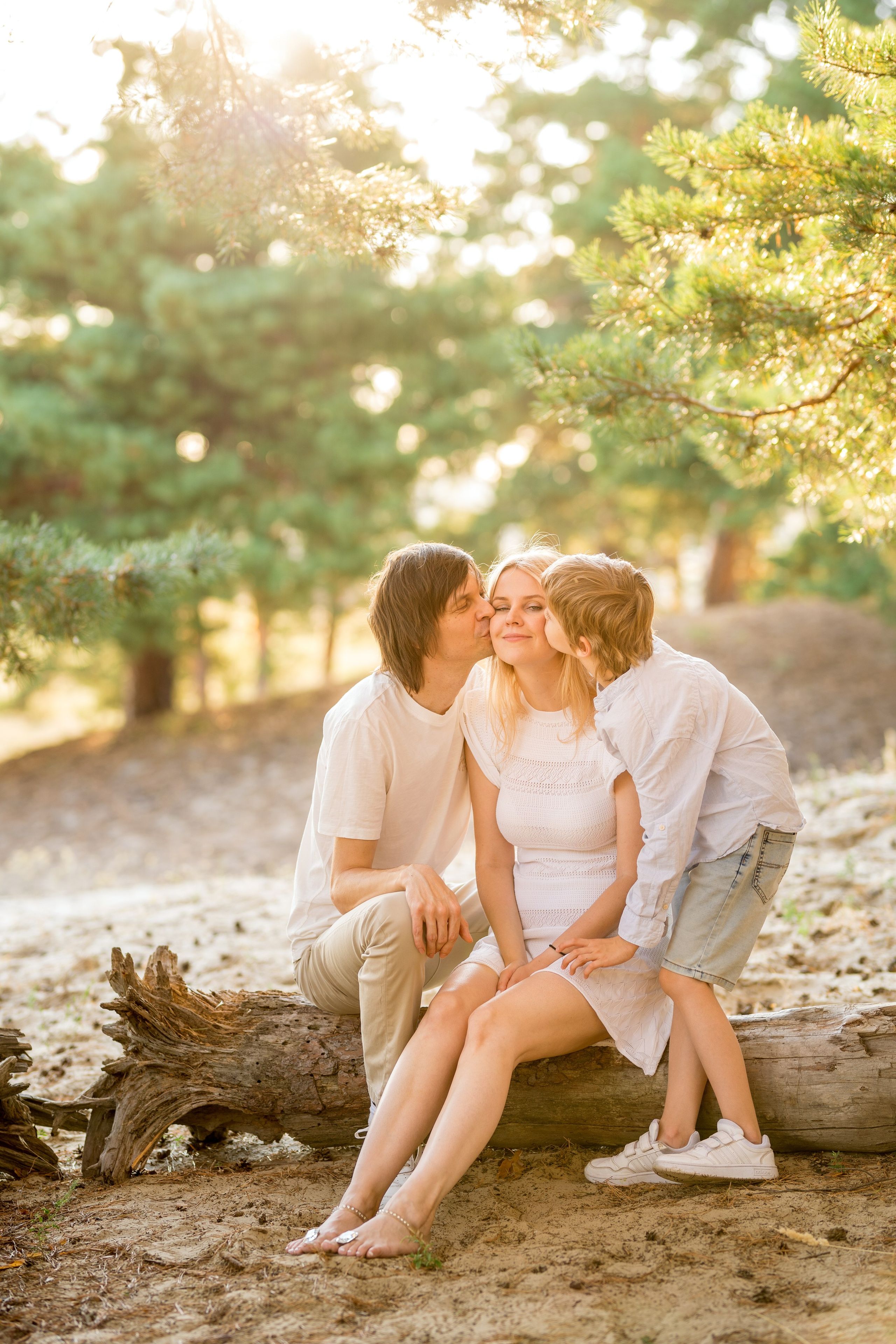 Семейная фотосессия в лесу. Катя Халдеева Фотограф Саратов